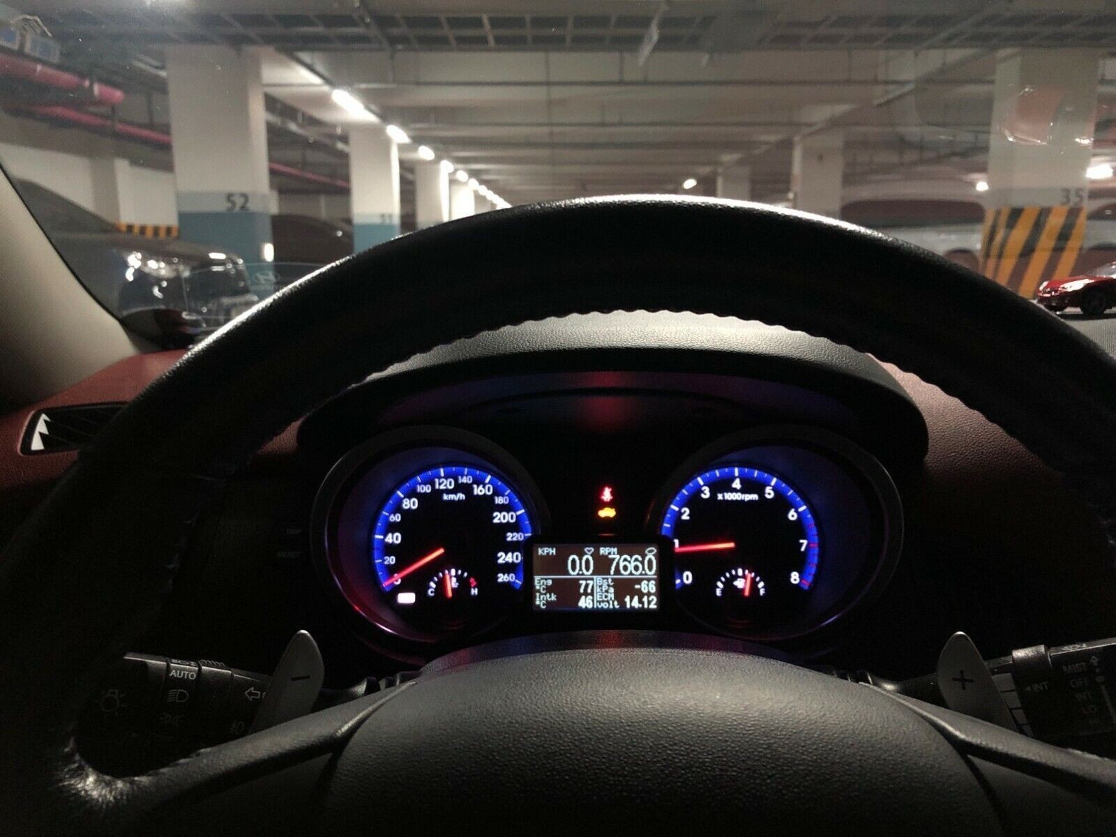 Mini UltraGauge EM Plus OBDII OBD2 Code Scan Tool - Ultra Gauge EM Plus v1.4c US