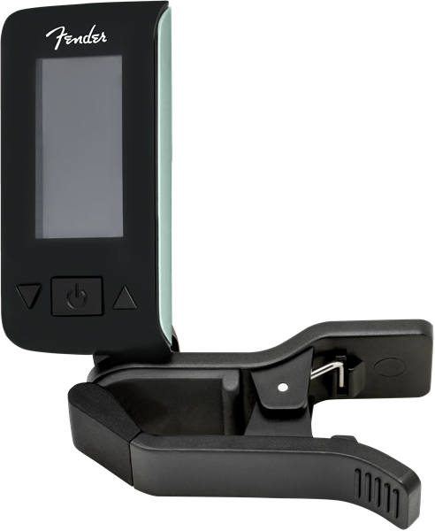 Genuine Fender Original Clip-On Color LCD Tuner for Guitar, Banjo - DAPHNE BLUE