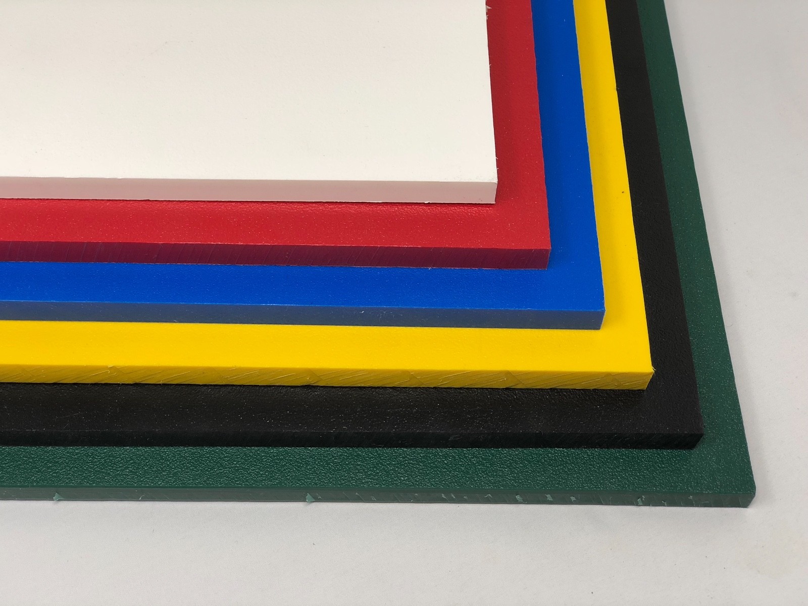 Color Coded Plastic (HDPE) Cutting Board 1/2” - .500” Thick You Pick The Size