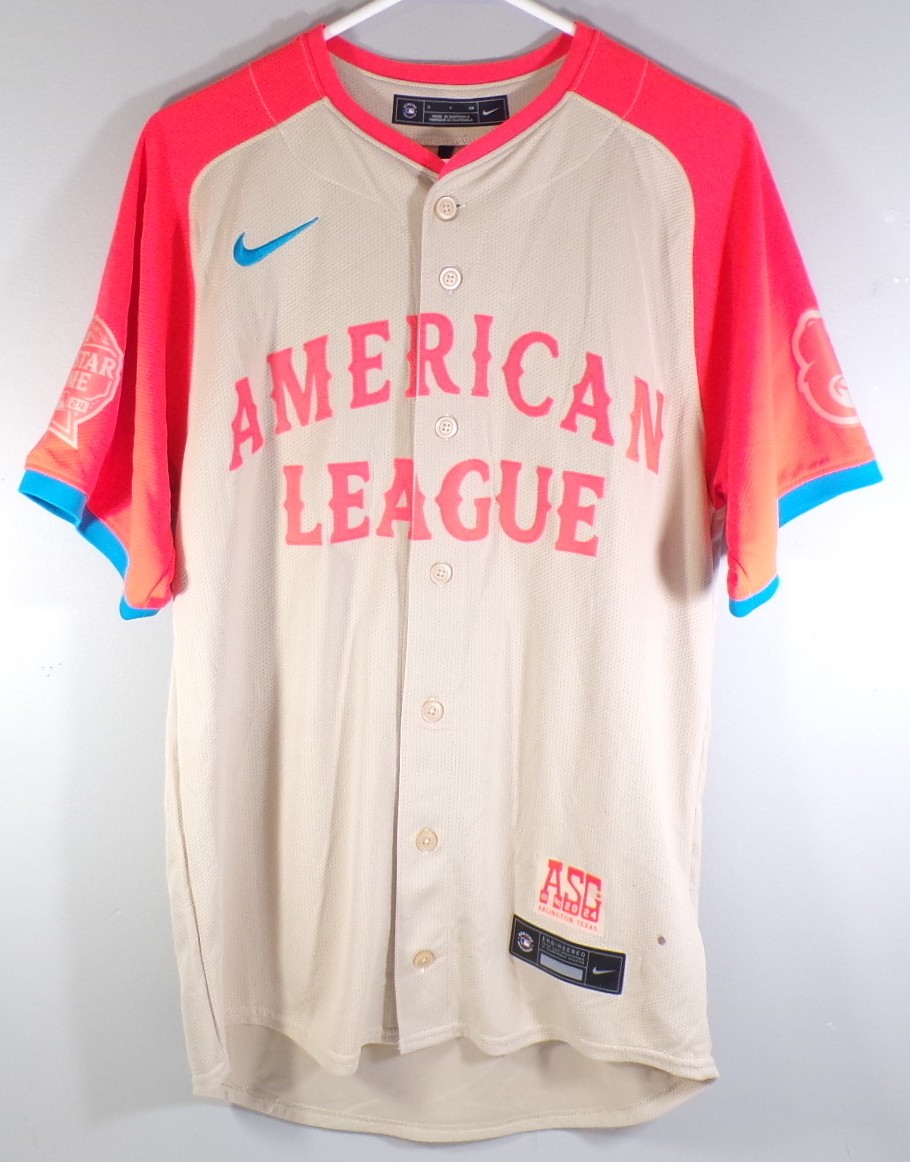 Lot of (2) Corbin Burnes #39 2024 MLB All Star Game Nike Engineered Jerseys S M