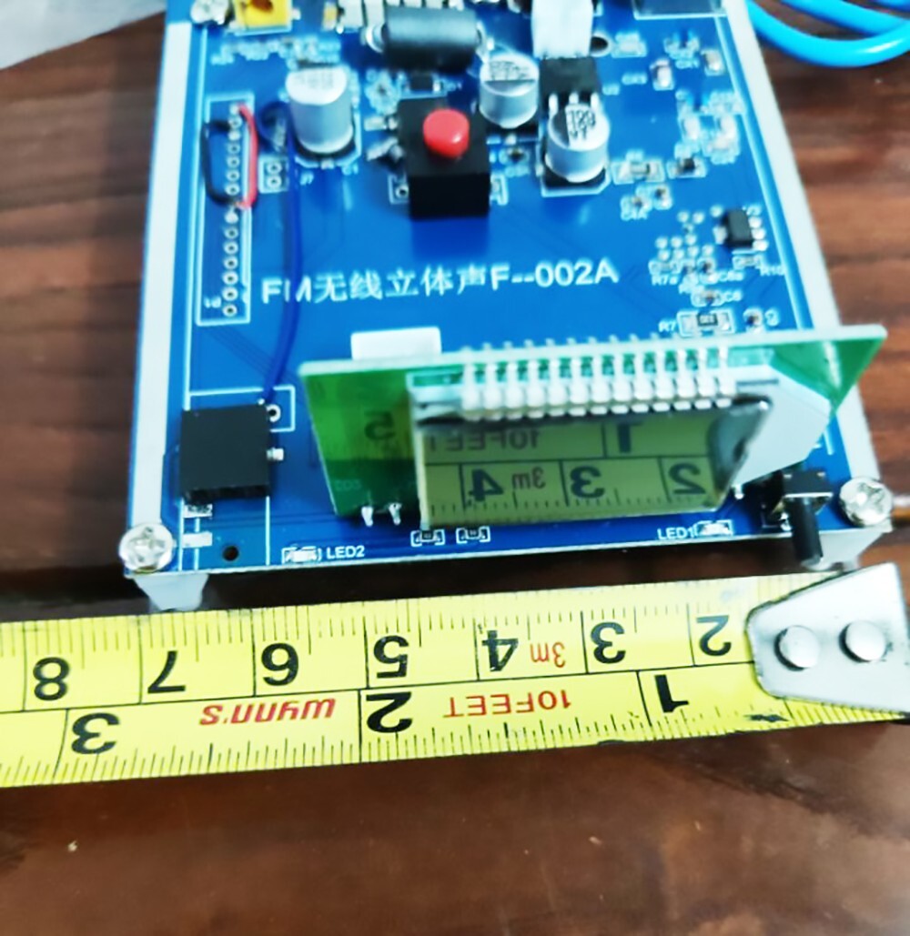 0.5W FM Transmitter PLL Stereo 85-108MHz Digital Radio broadcast Station + power