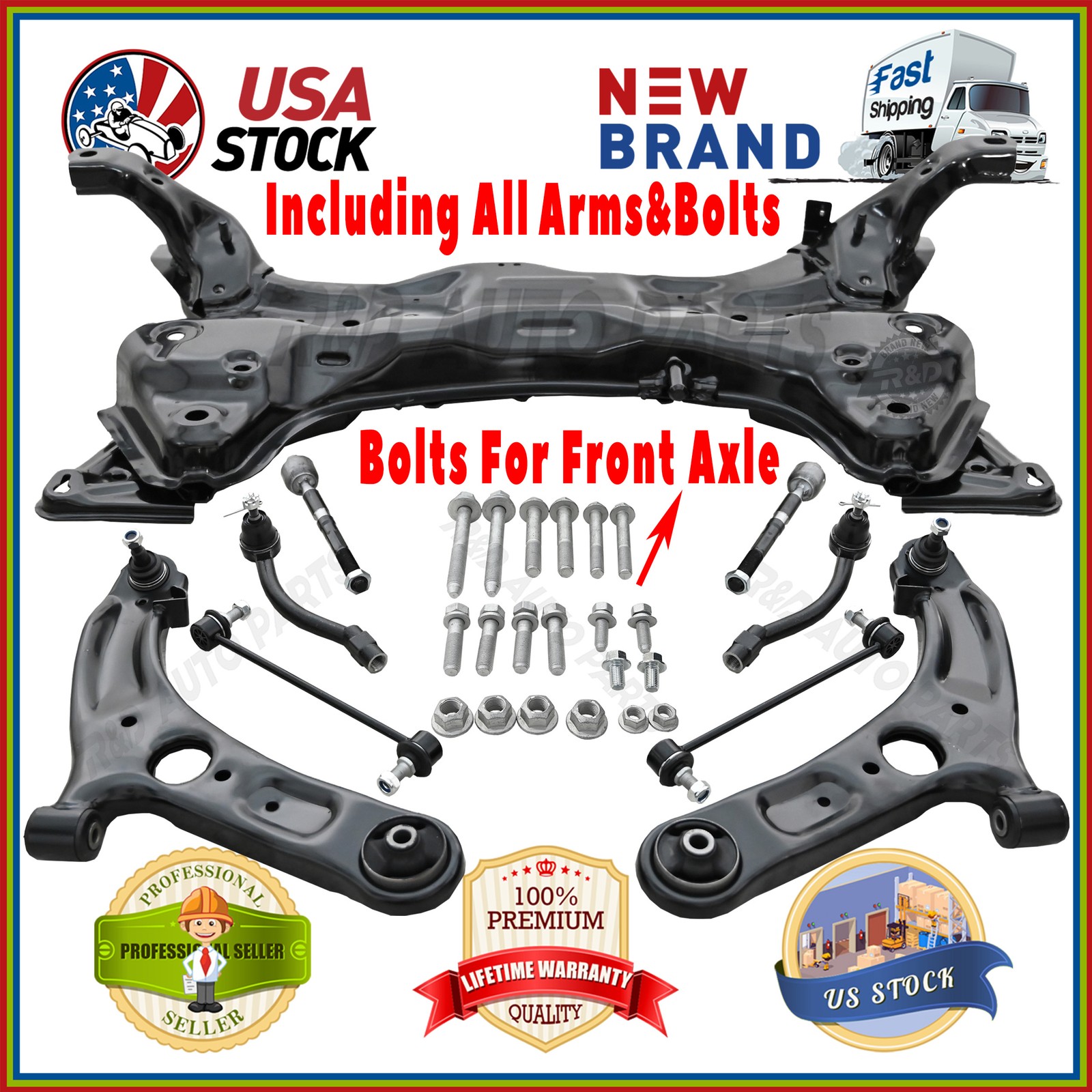 New Front Crossmember Subframe For Hyundai Elantra 2011-2017 Veloster 2012-2017