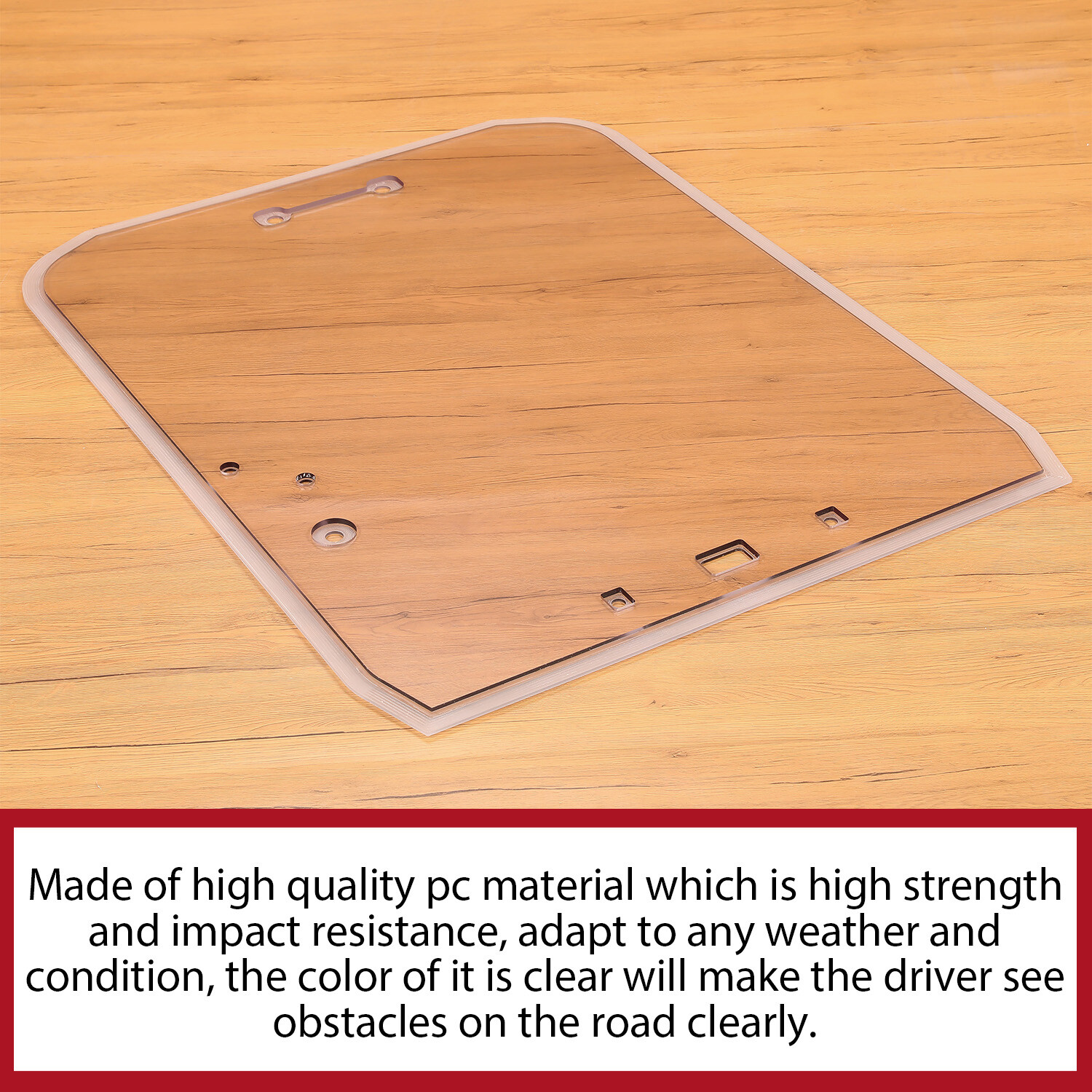 Fit For Kubota Loader SVL65 SVL75 SVL90 SVL95 SVL97 Polycarbonate Door glass
