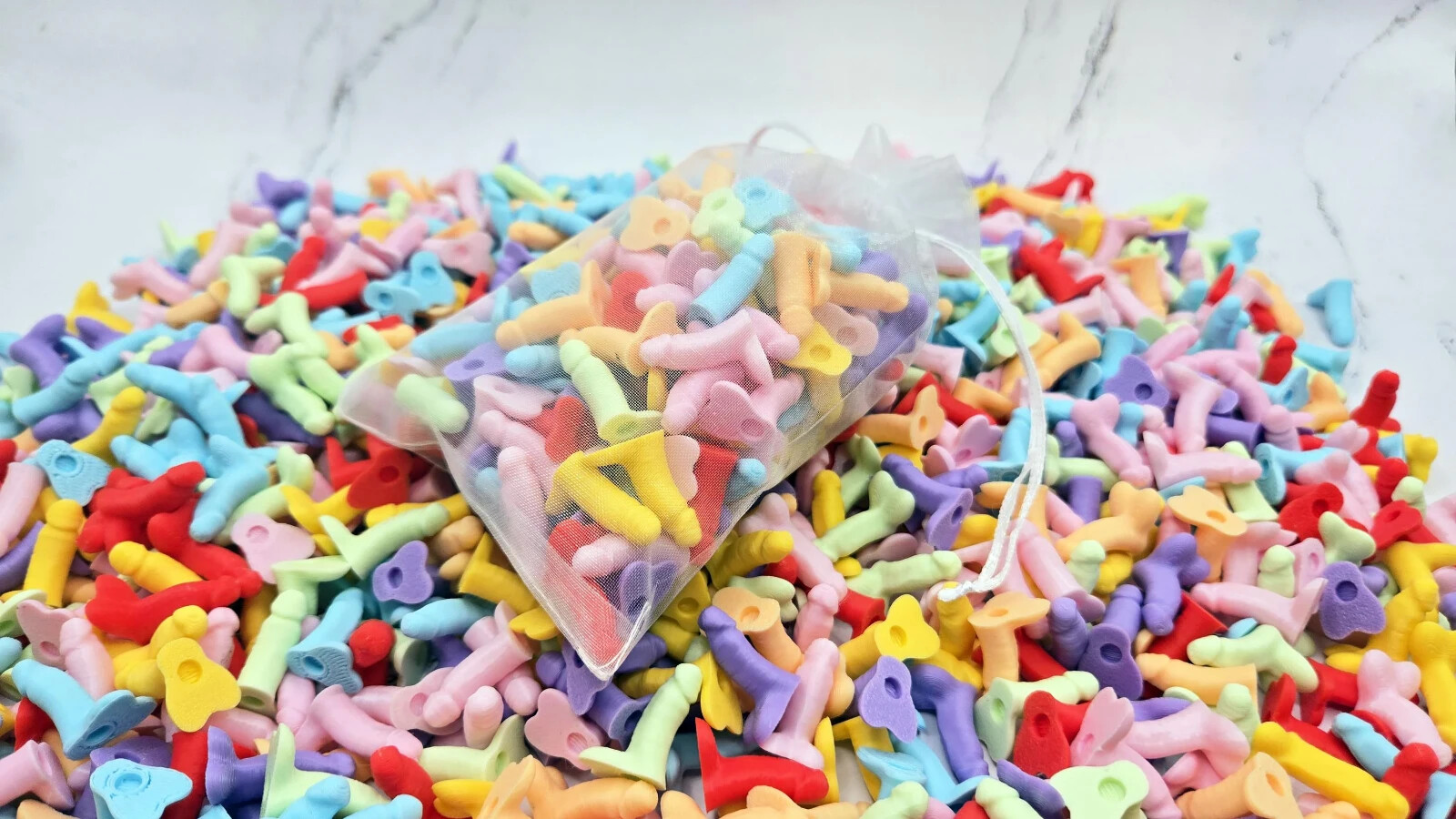 Bag of Dicks | Dick in Bulk | Tiny Penis | Party Favors | Bachelorette | Novelty