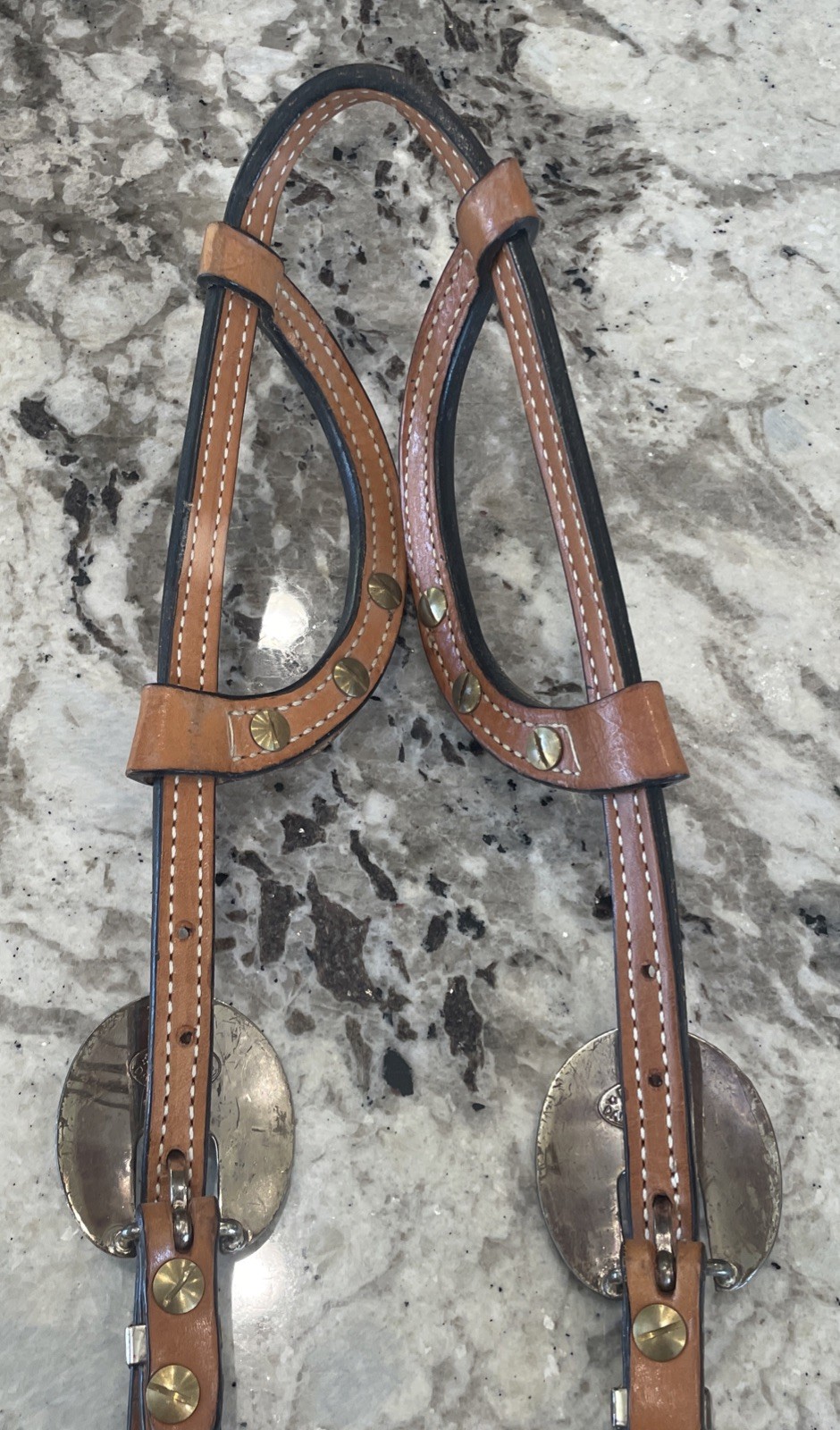 Dale Chavez Show Headstall Double Ear