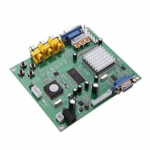 CGA EGA RGB to VGA GAME Video Converter pcb VGA Output Game Convert GBS8200