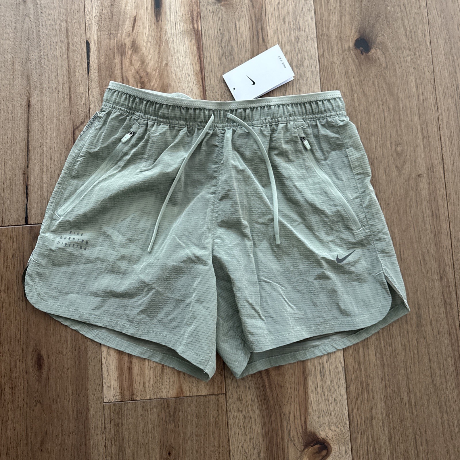 NWT Nike Mens Med 5" Jade H Stride Running Division 2-in-1 Run Shorts FZ1135-370