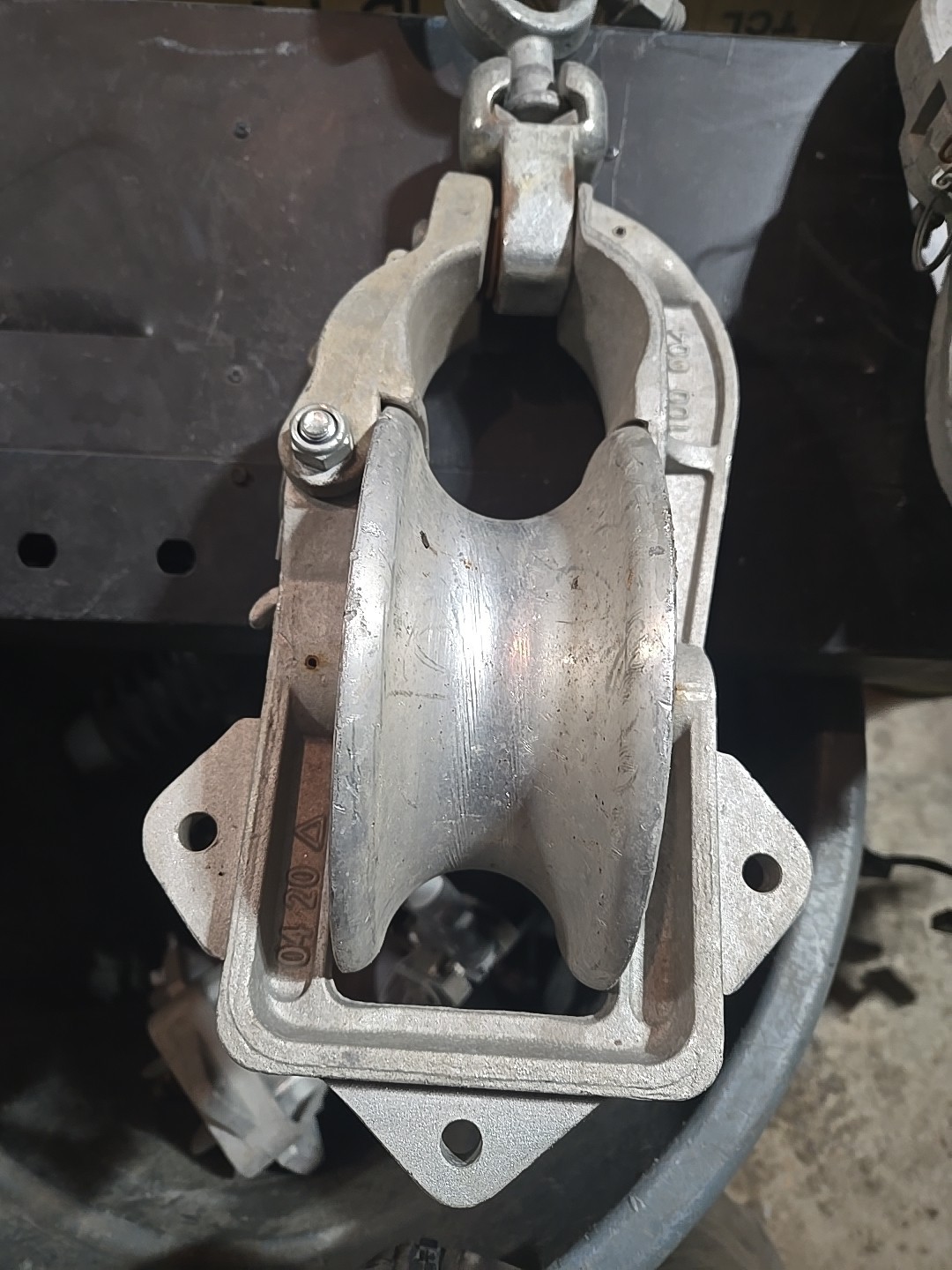 BETHEA SWL 2500 LBS STRINGING BLOCK ALUMINUM PULLEY WHEEL