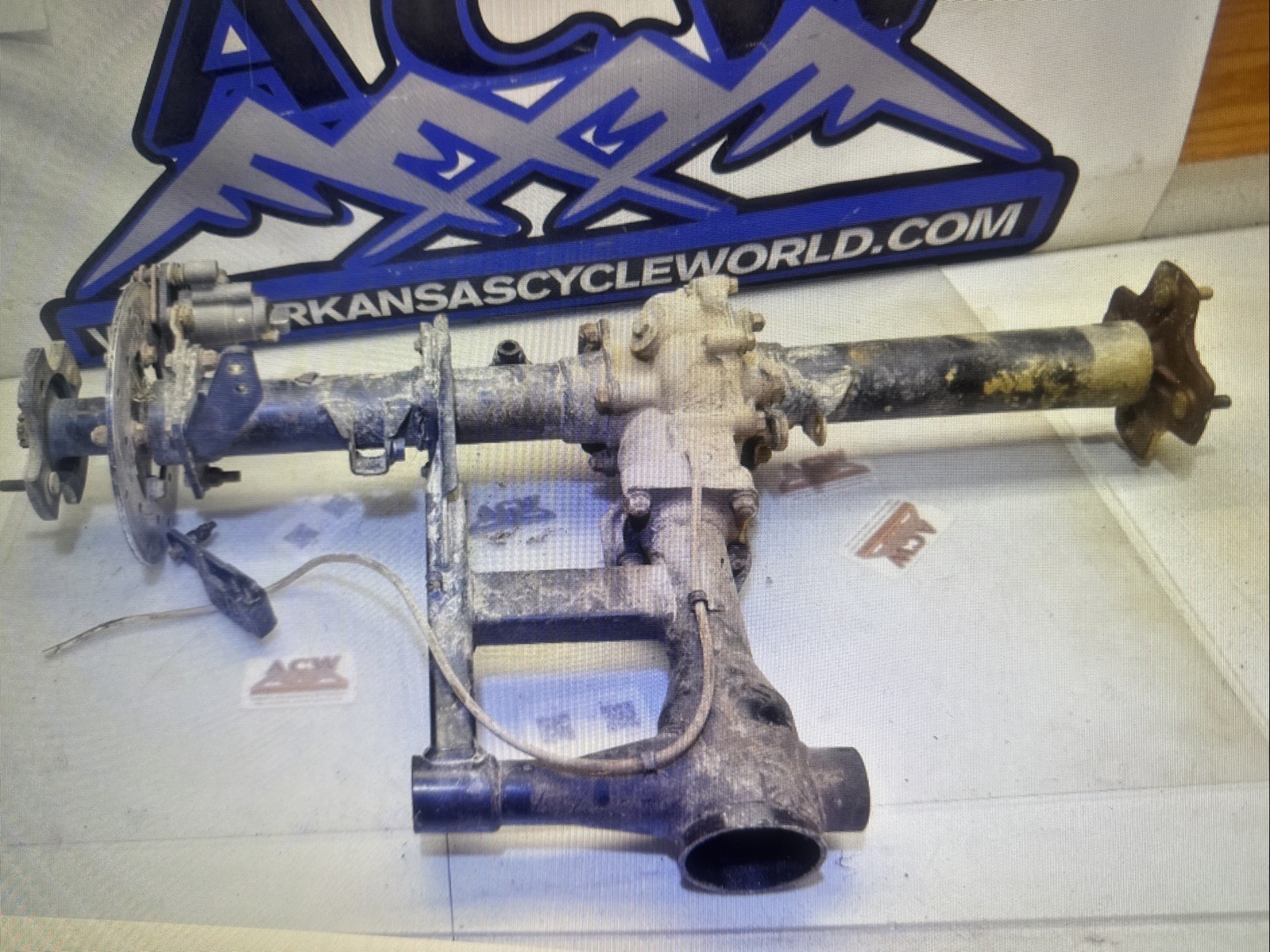 P1-6 Rear End Axle Differential Hubs 06 Honda TRX500 TRX 500 Foreman 4x4 2006