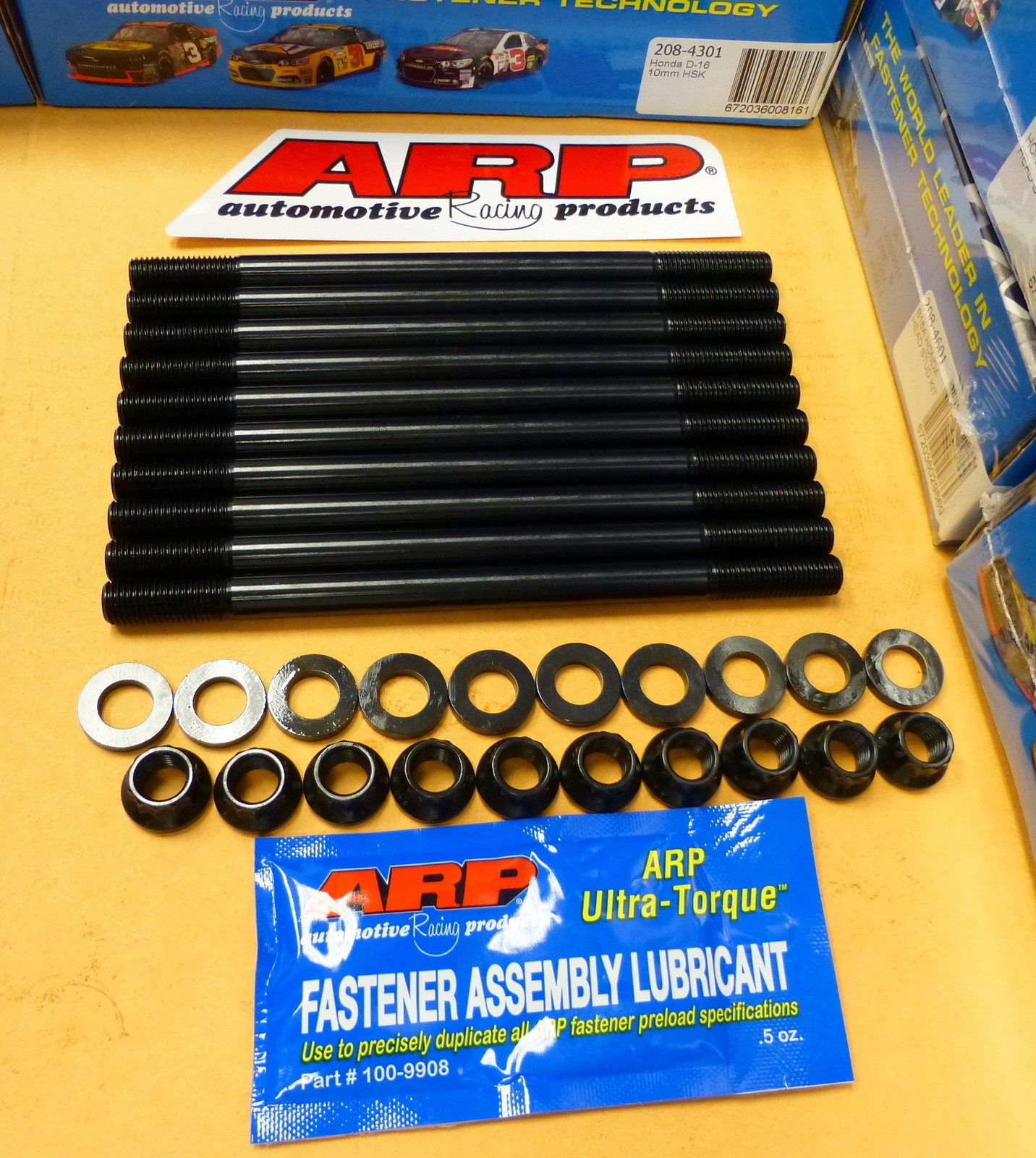 ARP 208-4301 Head Stud Kit Honda D15 D15B2 D15B7 D16A6  Civic 1.6L D16Z6 1988-95
