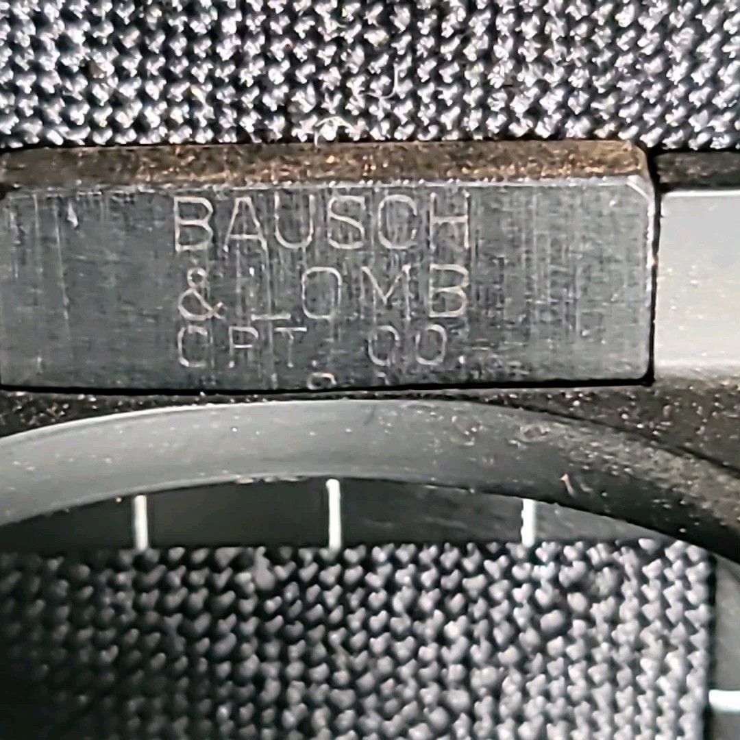 Vintage Bausch & Lomb Folding Magnifying Glass Loupe Linen Tester