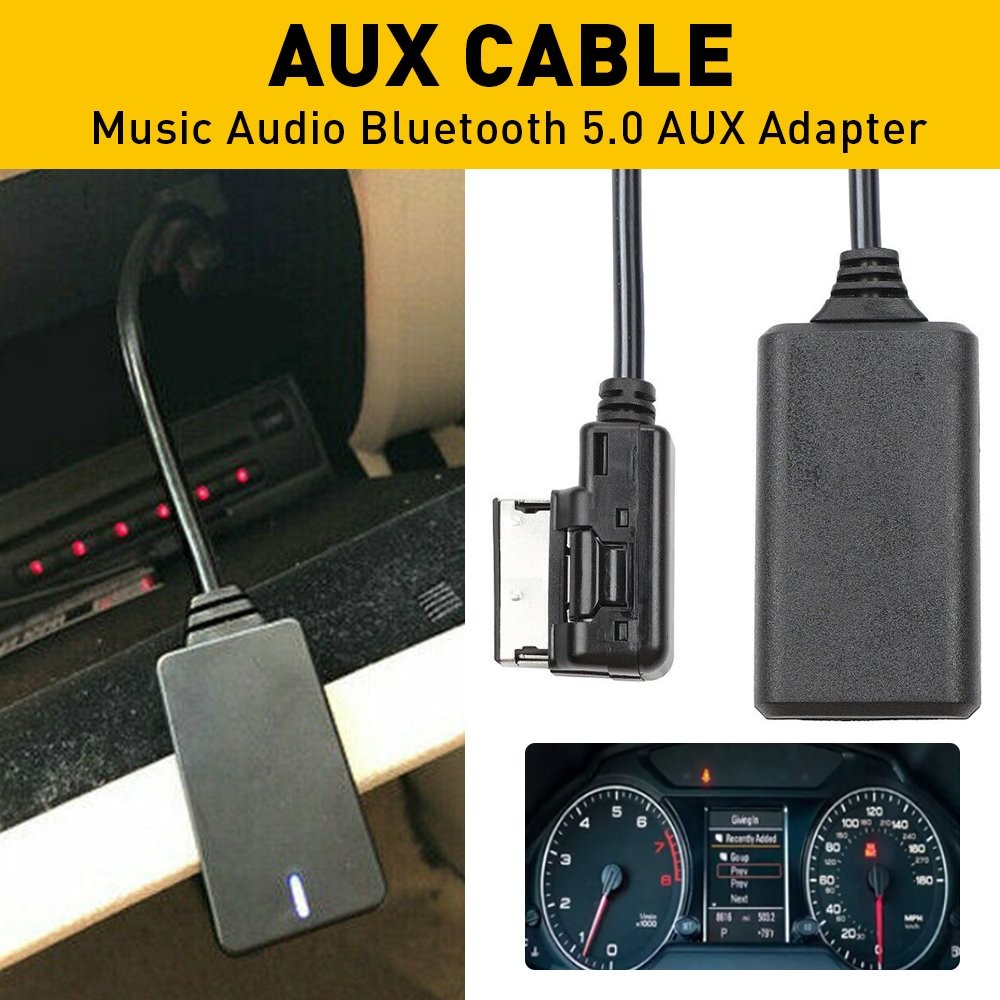 AMI Bluetooth Music Interface AUX Audio Cable Adapter For Audi A3/A4/A5/A6/A7/A8