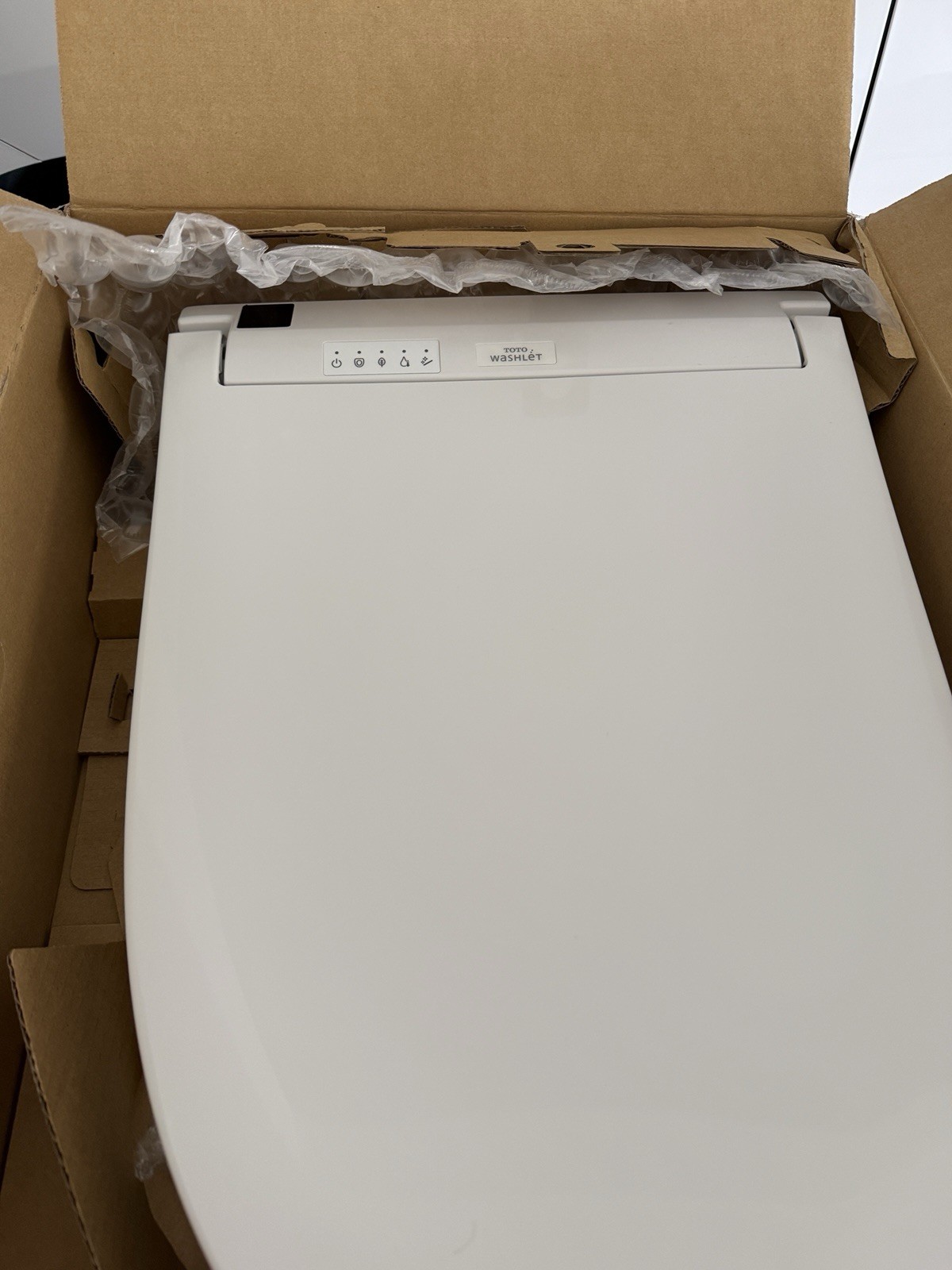 TOTO WASHLET C5 Elongated Electronic Bidet Seat - Cotton #SW3084