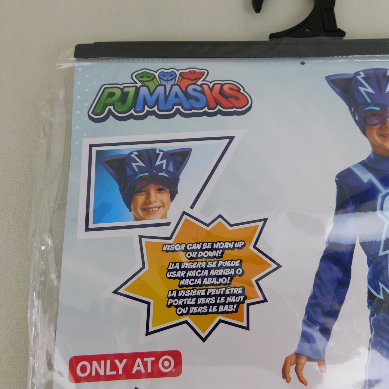 PJ Masks Toddler Catboy Glow in the Dark Jumpsuit Costume - 3T-4T #C405