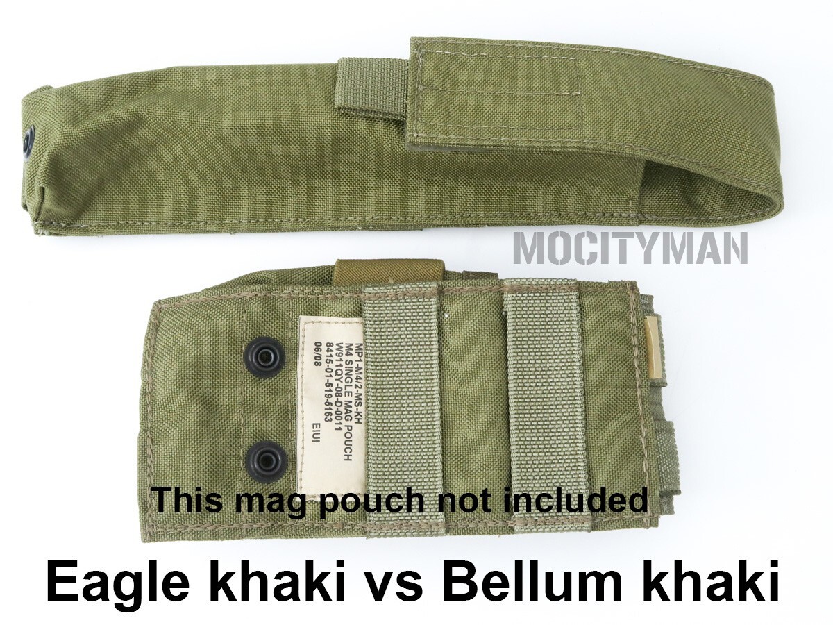 Bellum Designs Pop Up Flare Pouch Khaki USA Made