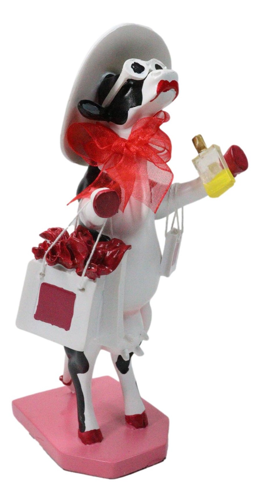 Cow Parade Alphadite Goddess of Shopping Shopaholic Cow Collector's Figurine