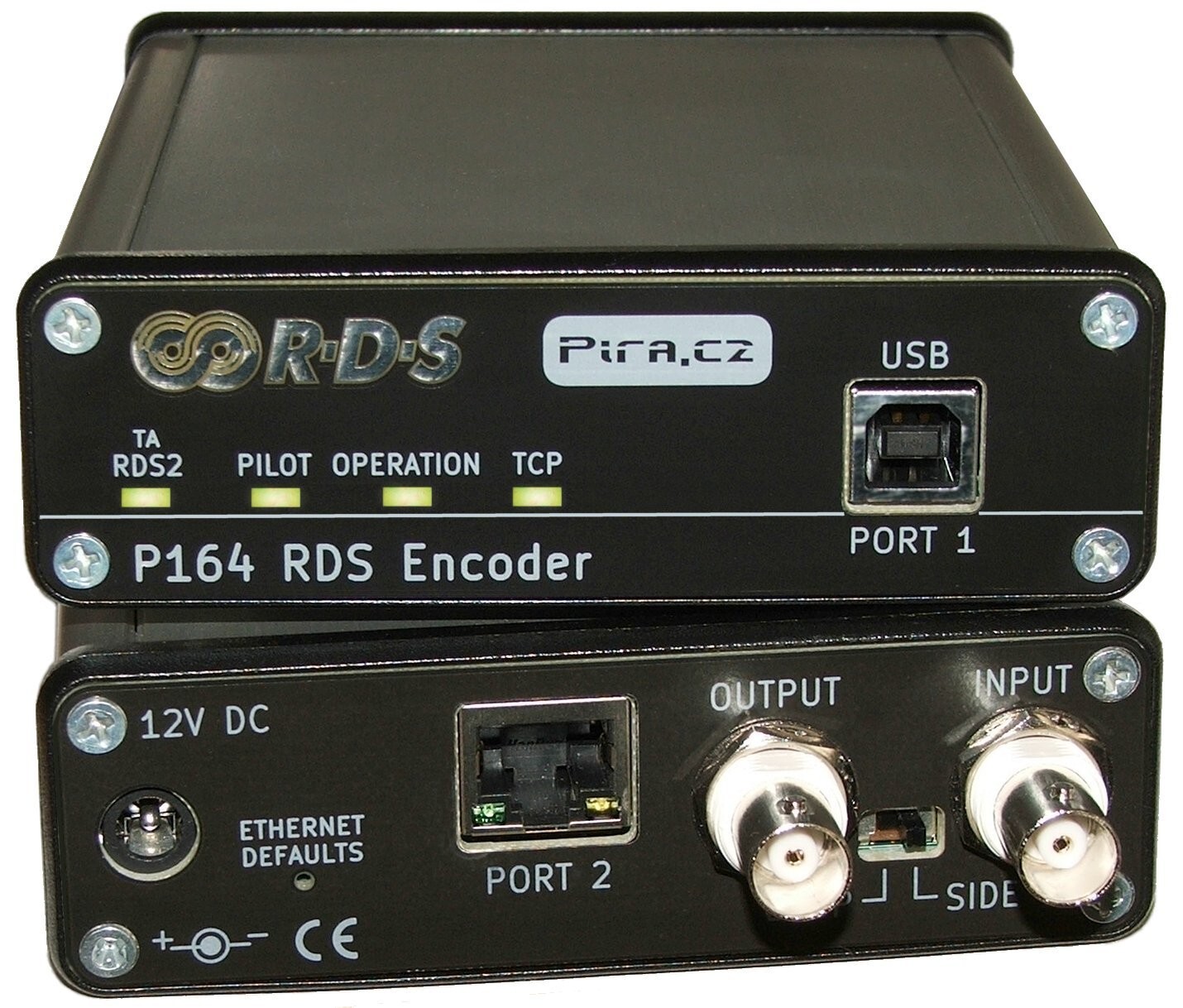 PIRA P164 RDS2 RDS Encoder for FM Radio Broadcast Transmitter