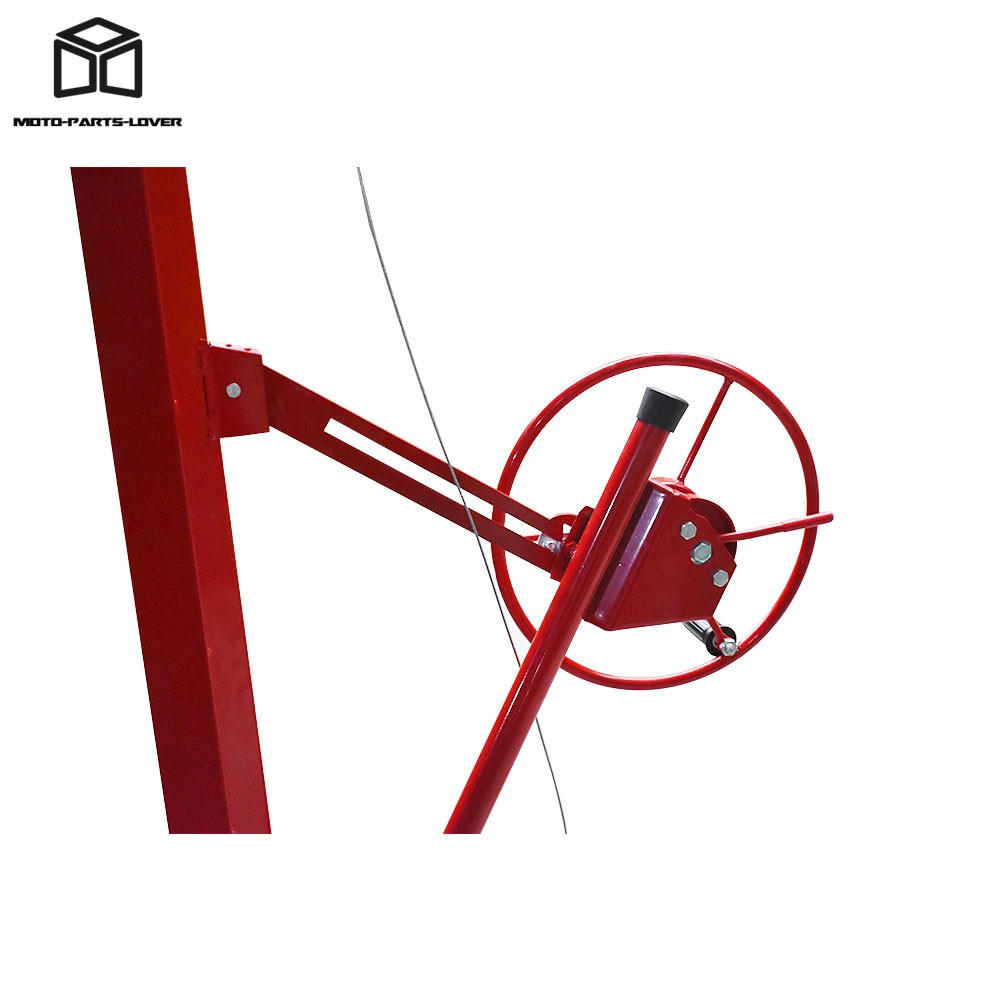 Safety Lock 16FT Drywall Lift Plasterboard Panel Sheetrock Hoist Lifter Carrier