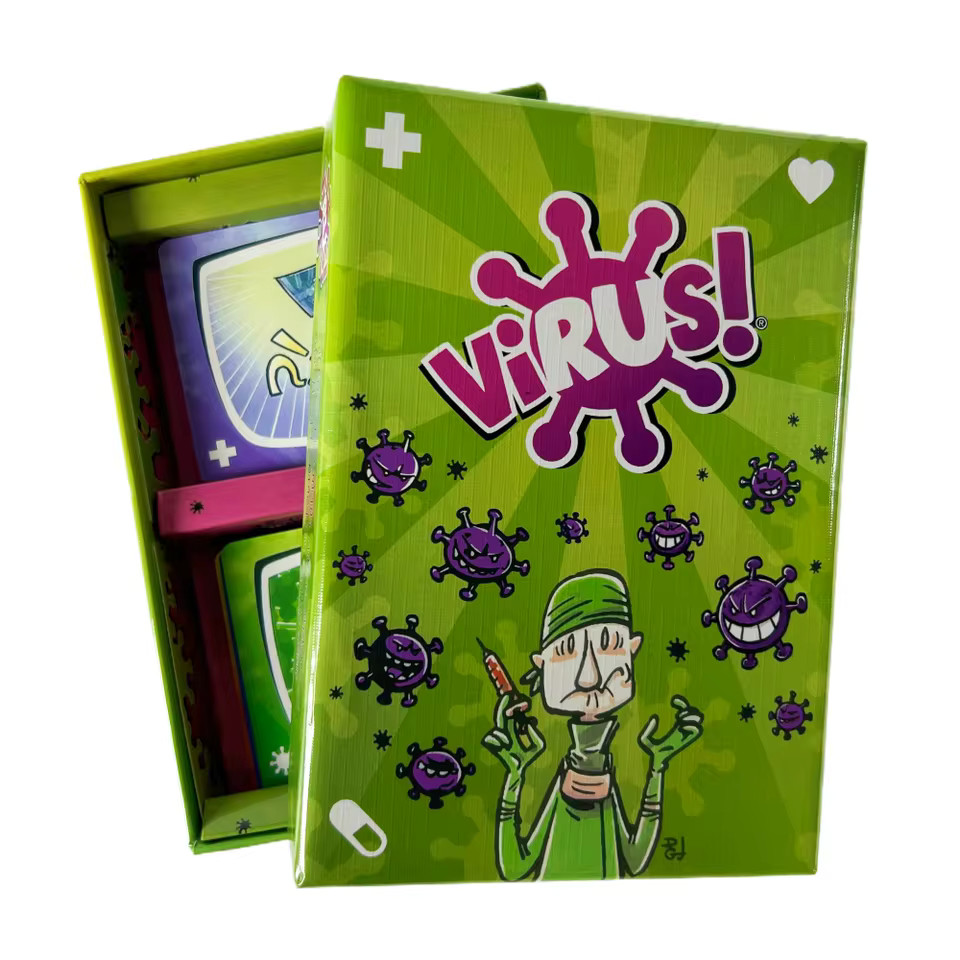 Virus Card Game Complete Set (Virus Game, Virus 2 Evolution, Virus Halloween)