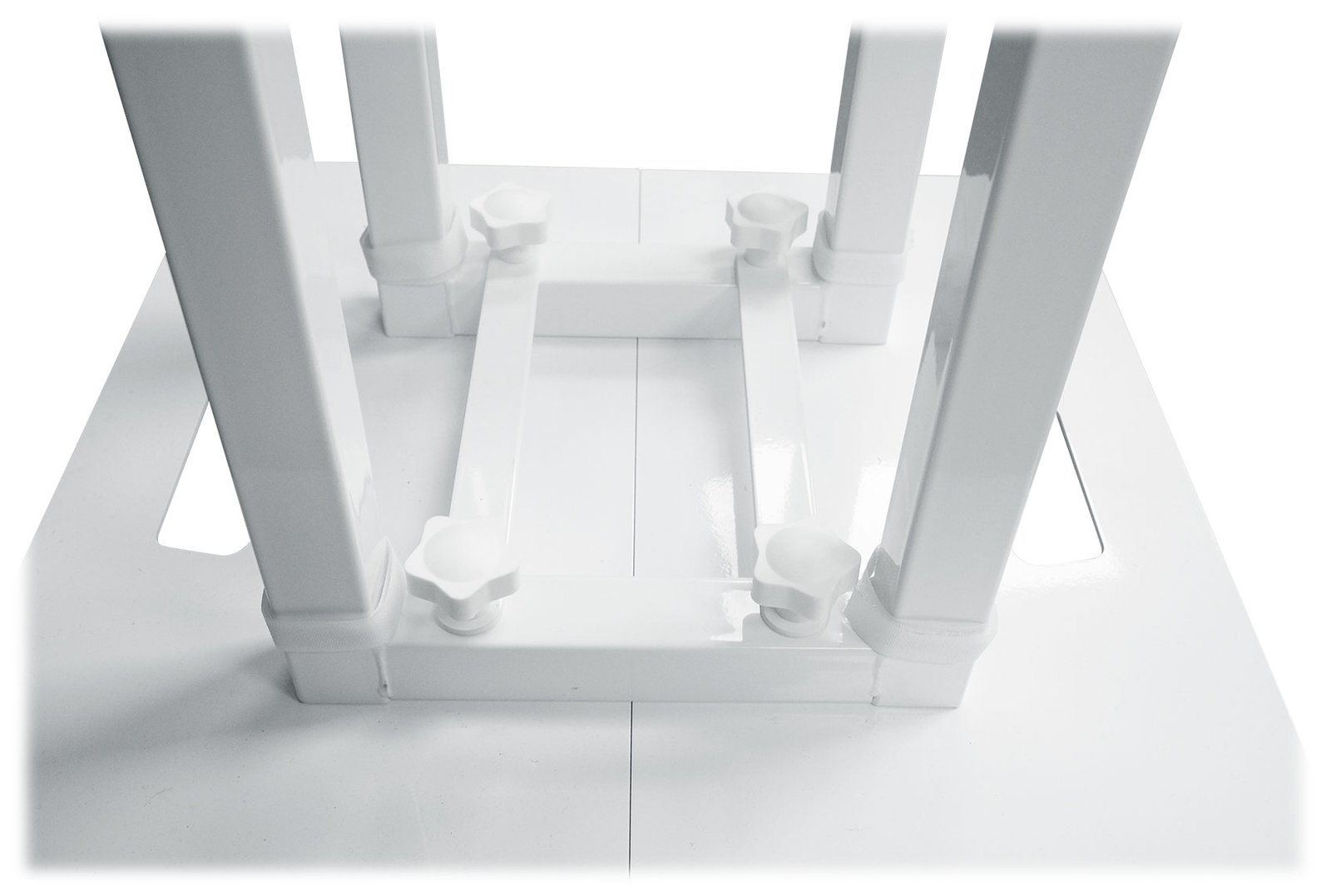 Rockville RTP-GO Portable Collapsible DJ Totem Light/Speaker Stand+Bag+Scrims