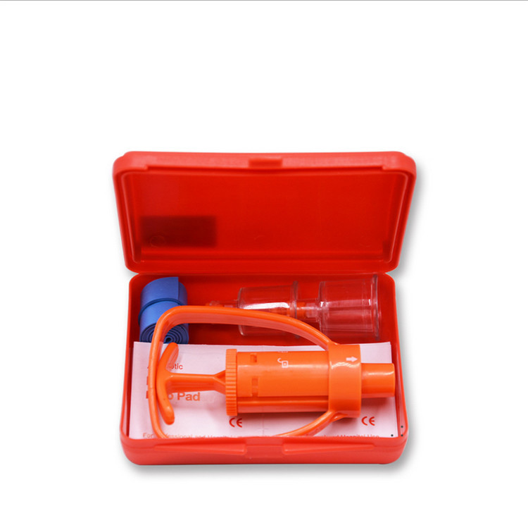 Venom Extractor Pump First Aid Safety Kit Emergency Snake Bite Outdoor Camp Tool