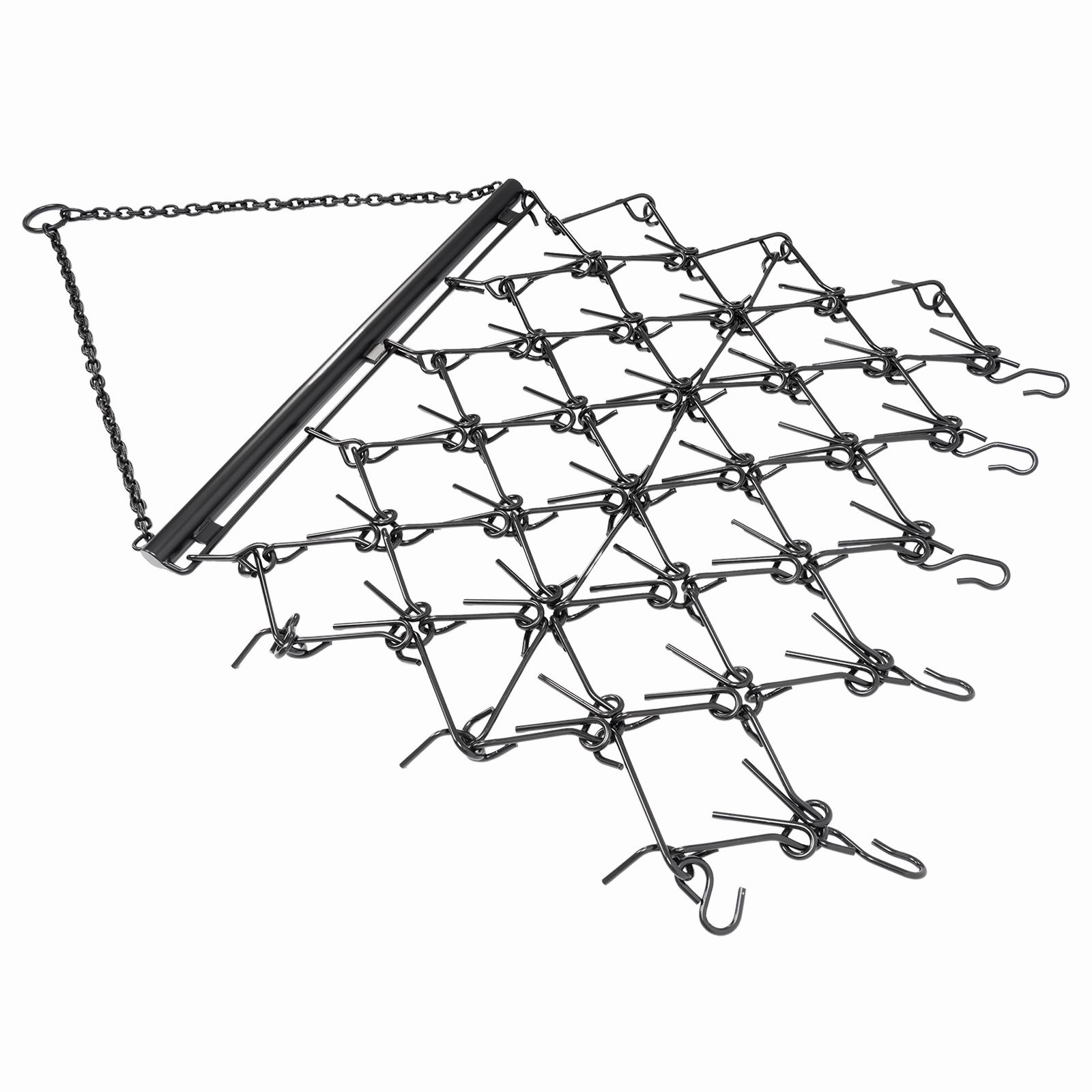 4FT X 4FT Heavy Duty Drag Harrow For ATV UTVs Leveling Grading Powder Coated