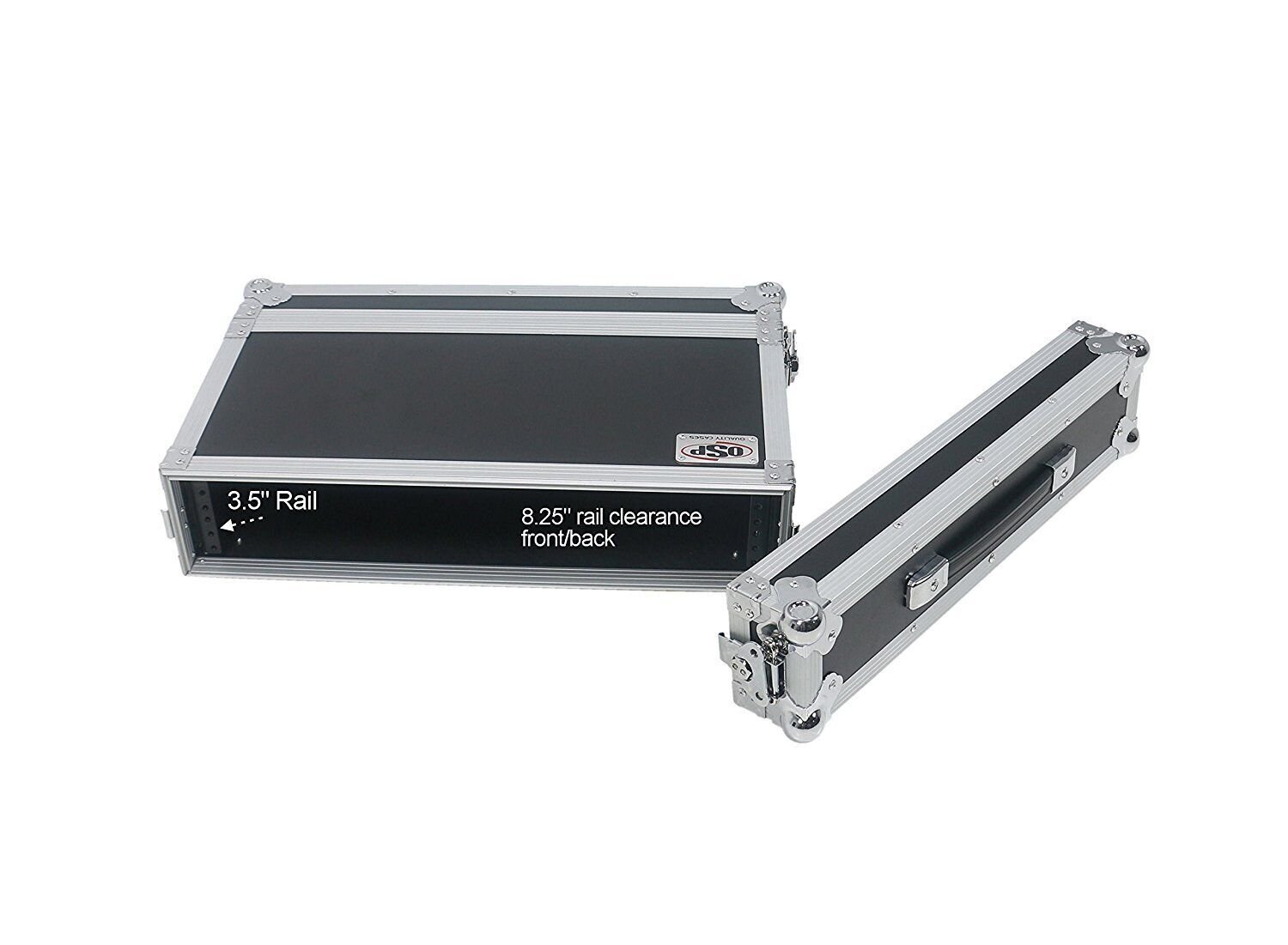 OSP Cases | ATA Road Case | 2-Space Effects Rack | 10" Deep | RC2U-10