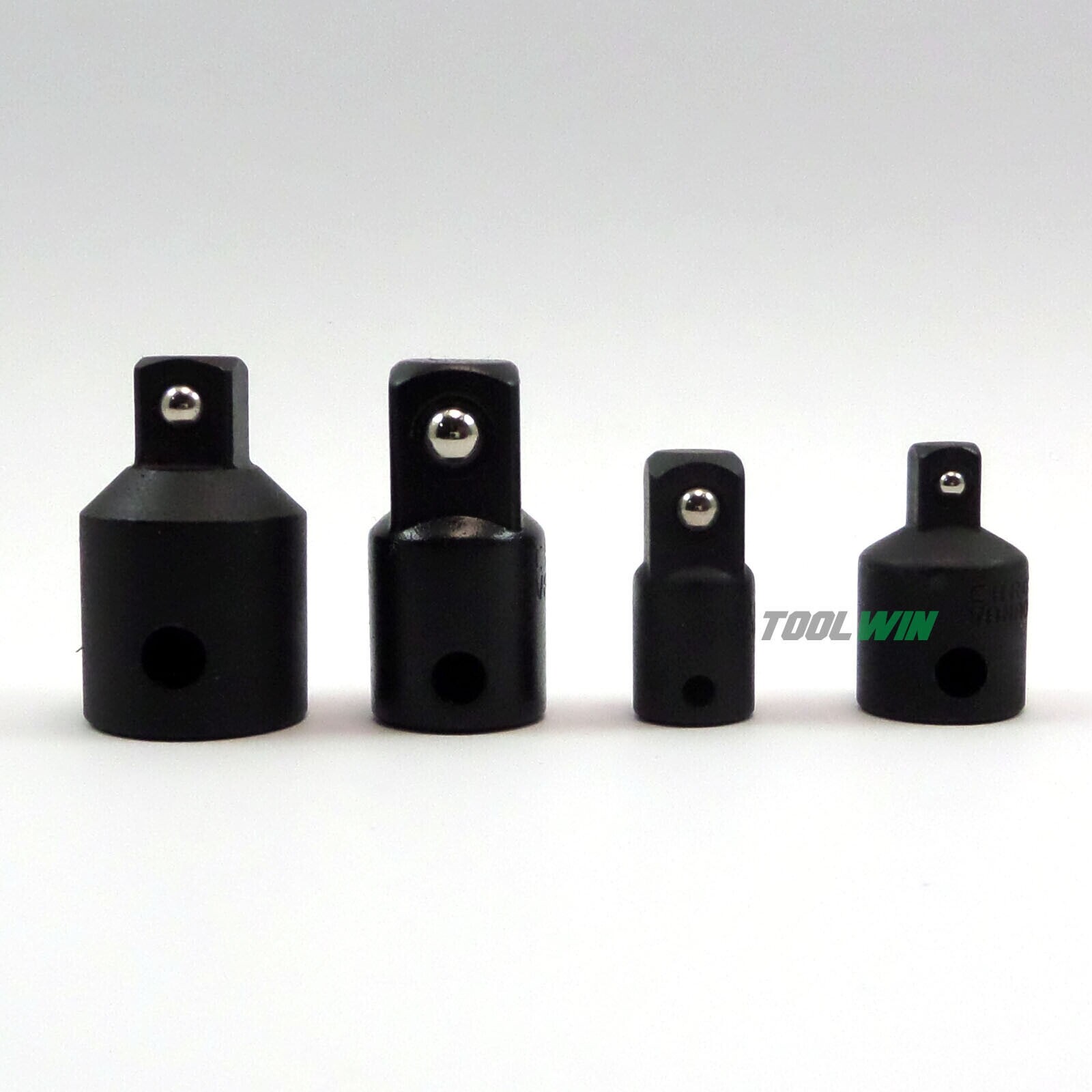 4 pack Air Impact Socket Adapter Set 3/8" to 1/4" 1/2 inch Drive Ratchet Reducer