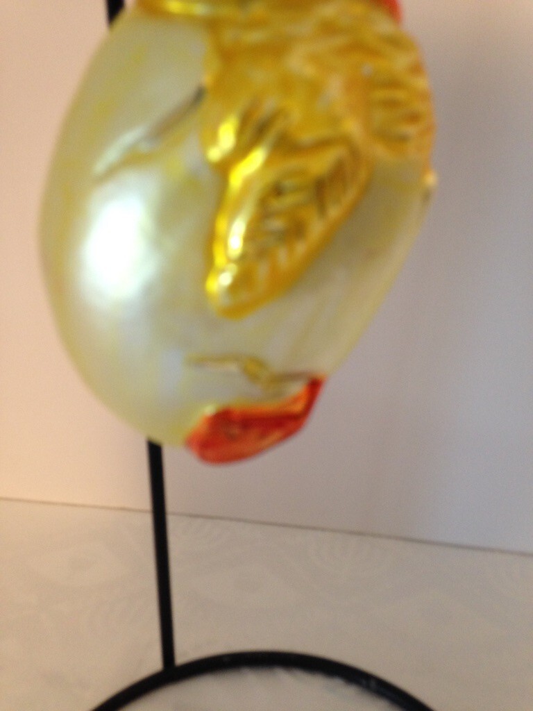 Christopher Radko Easter/Spring Hanging Tree Ornament Hatching Duck Glass 1996