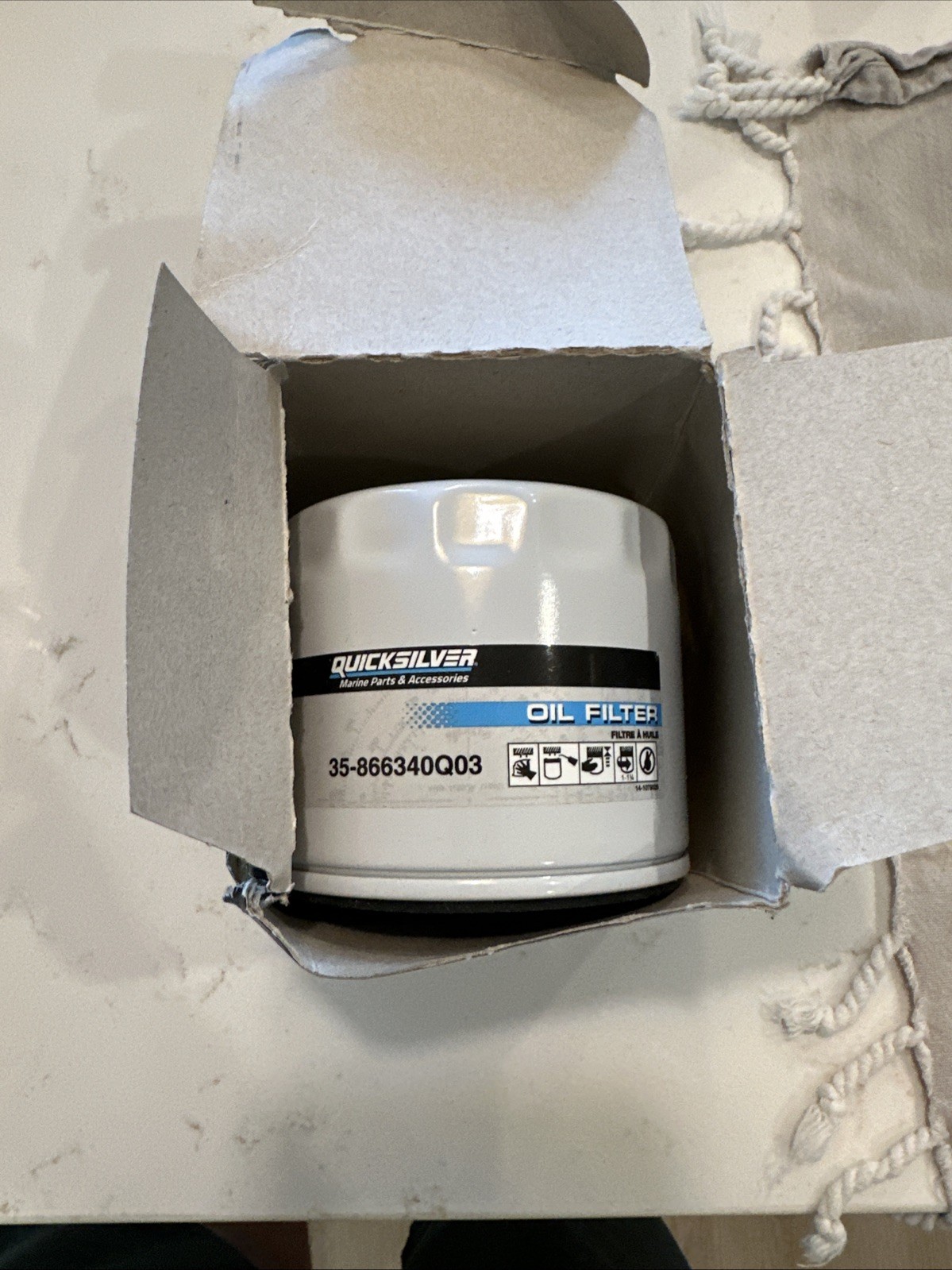 Mercury Marine/Mercruiser New OEM FILTER-OIL 35-866340Q03