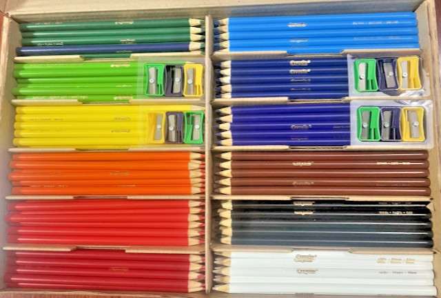 Crayola Colored Pencil Classpack 240, Bulk School Supplies for Teachers & Kids