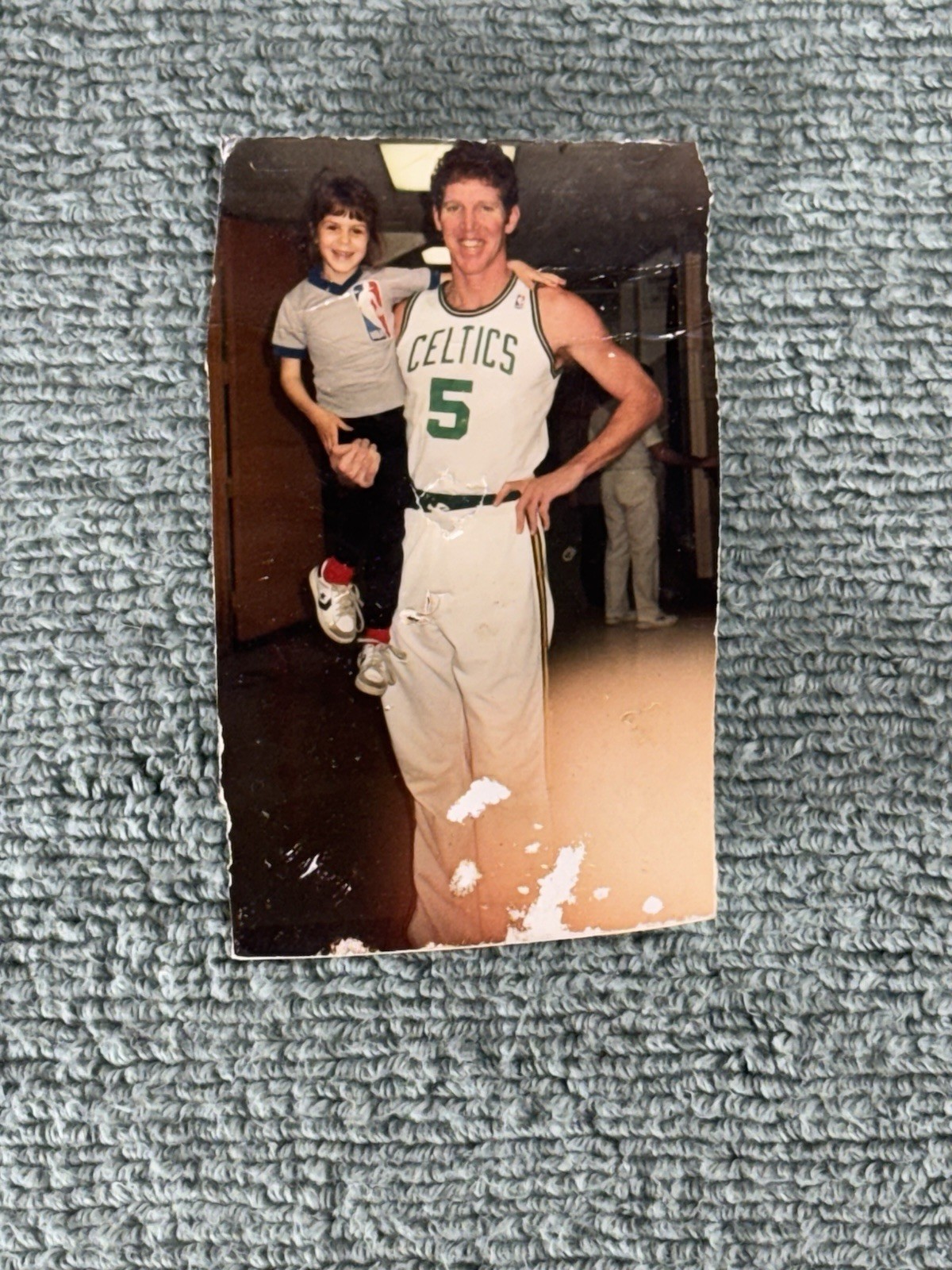 Bill Walton Personally Owned Photo In Uniform Boston Celtics
