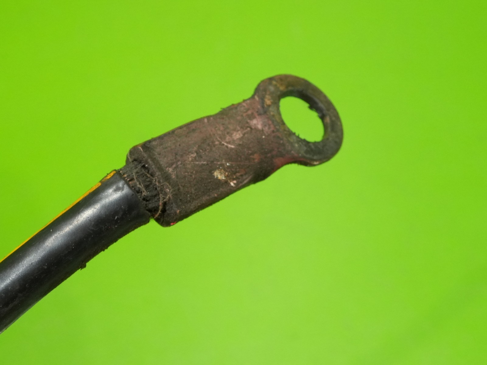 88-91 CRX OEM negative battery starter cable wire terminal