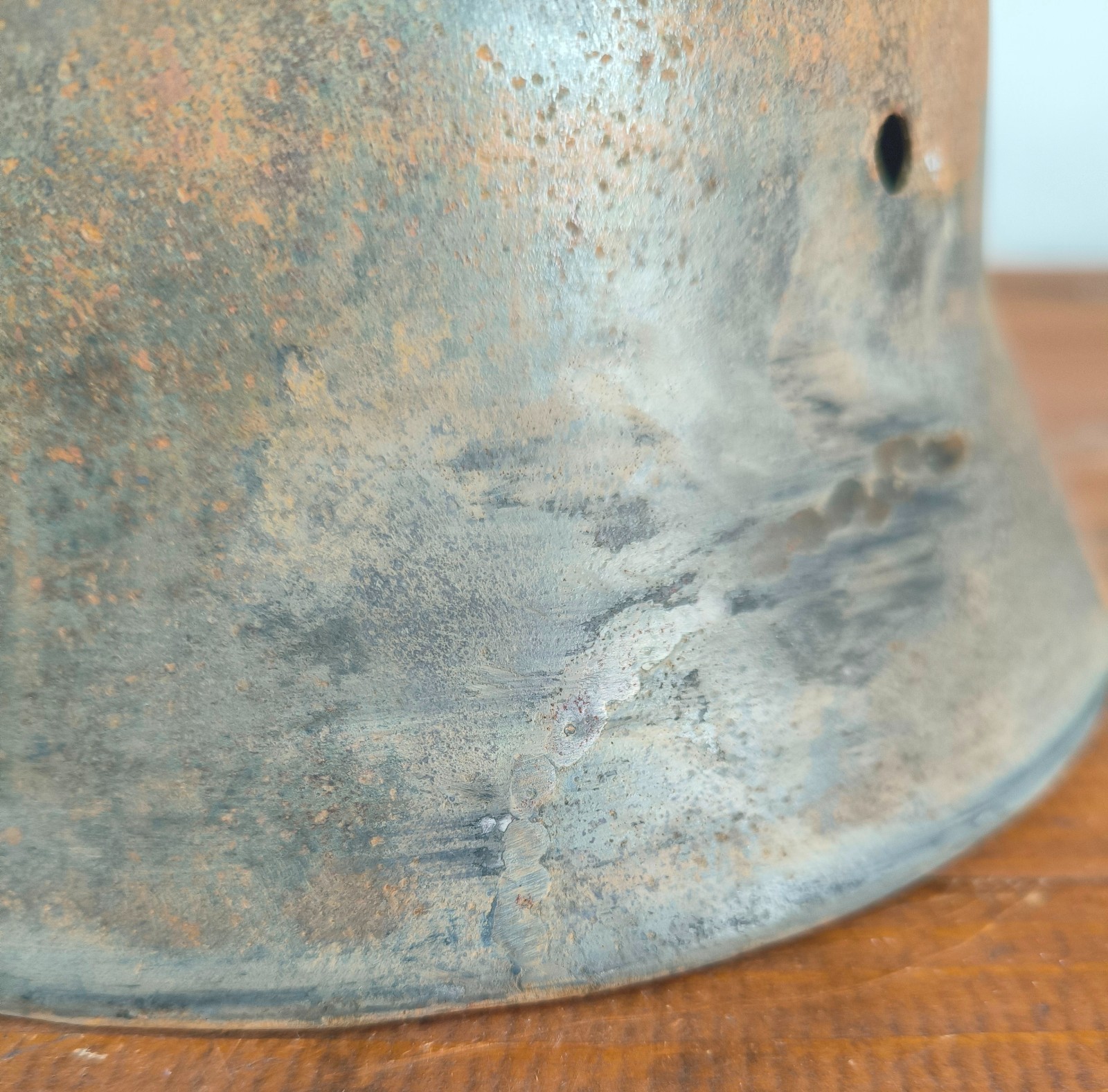 Helmet german original nice helmet M40 size 64 WW2 WWII do it yourself