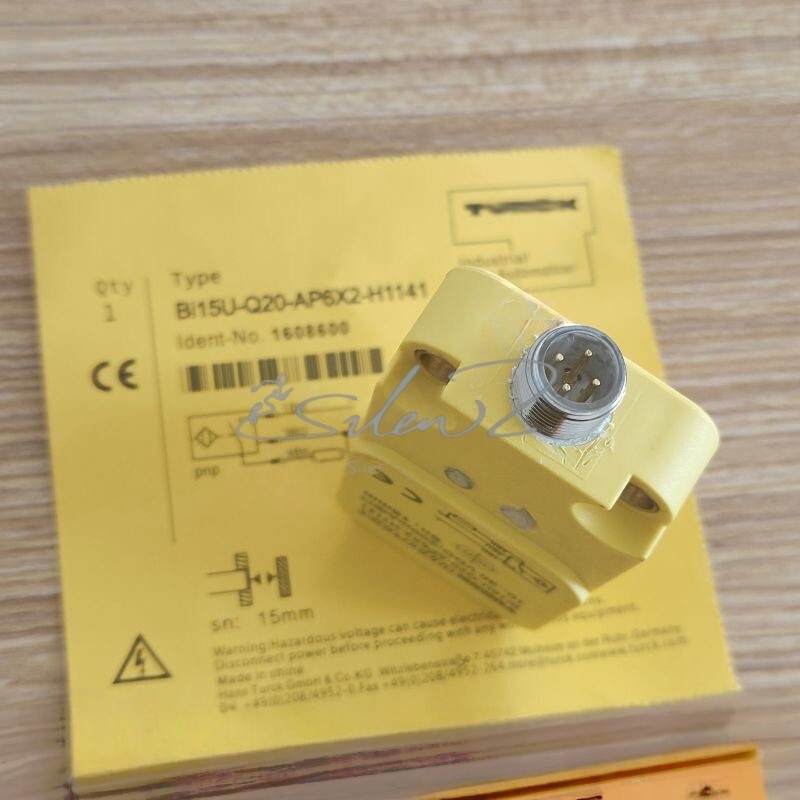 1PCS For TURCK Bi15U-Q20-AP6X2-H1141 BI15UQ20AP6X2H1141 Proximity Switch
