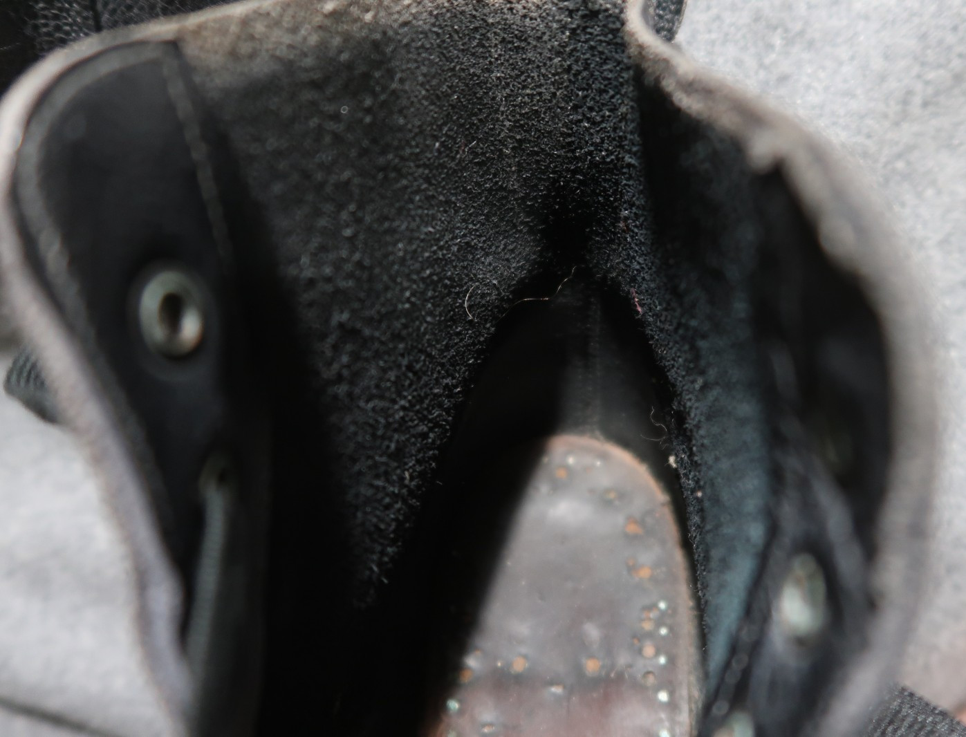 WW2 BRITISH ARMY AMMO BOOTS HOBNAILED LEATHER SOLES SIZE 9