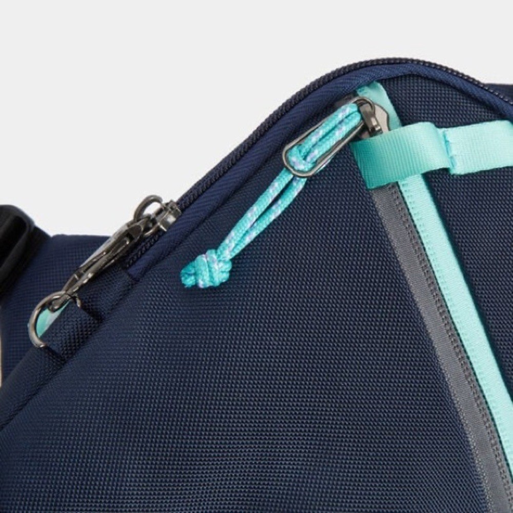 Travelon Anti-Theft Greenlander Compact Sling Bag, Galaxy Blue