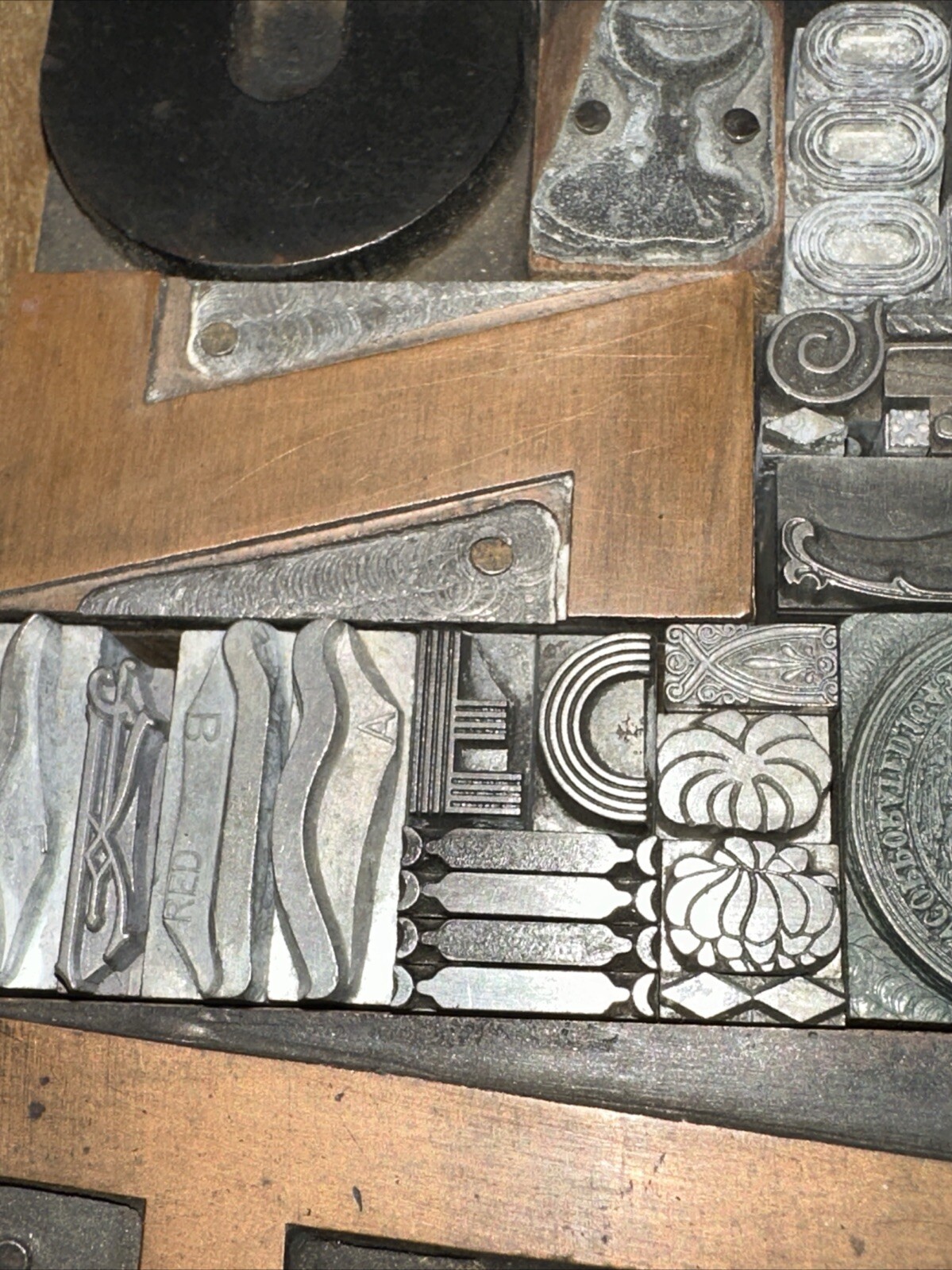 Printing Blocks Ornamentals Borders Dingbats. Wonderful Variety!! #58 Beautiful!