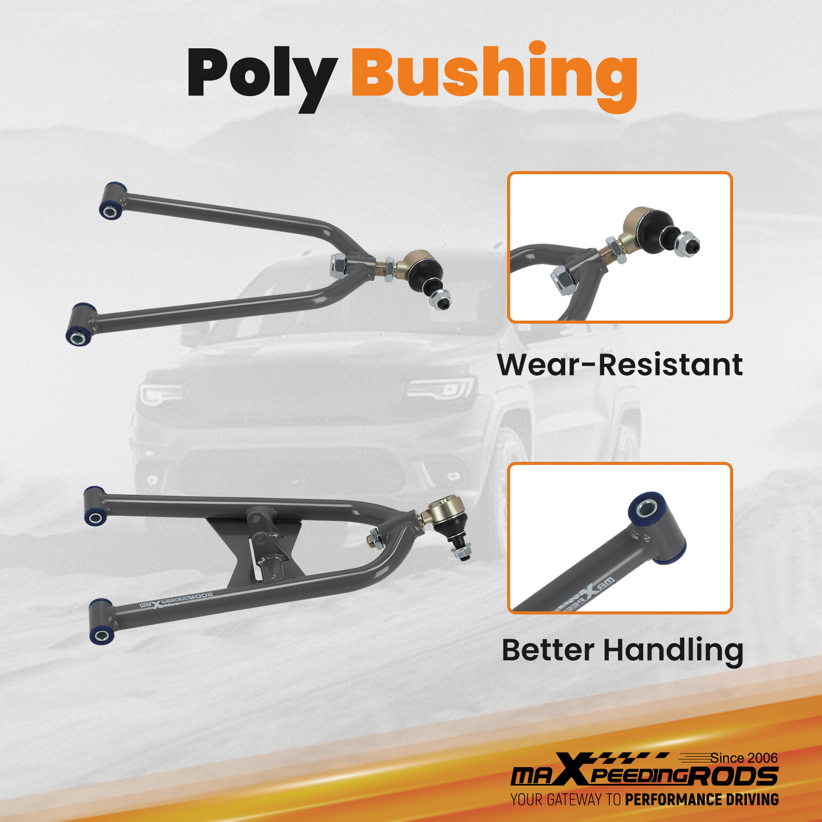 Fully Adjustable A-Arms +2 +0 for Honda TRX 400EX Trx400 Trx 400ex 1999-2004