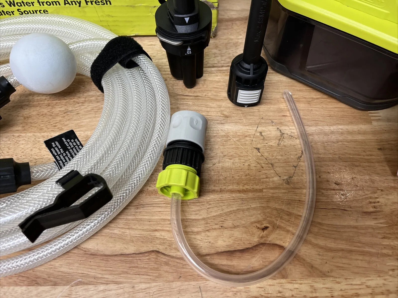 Ryobi One+ 18V Volt Cordless EZ Clean Water Power Cleaner 320 psi Tool Only Used