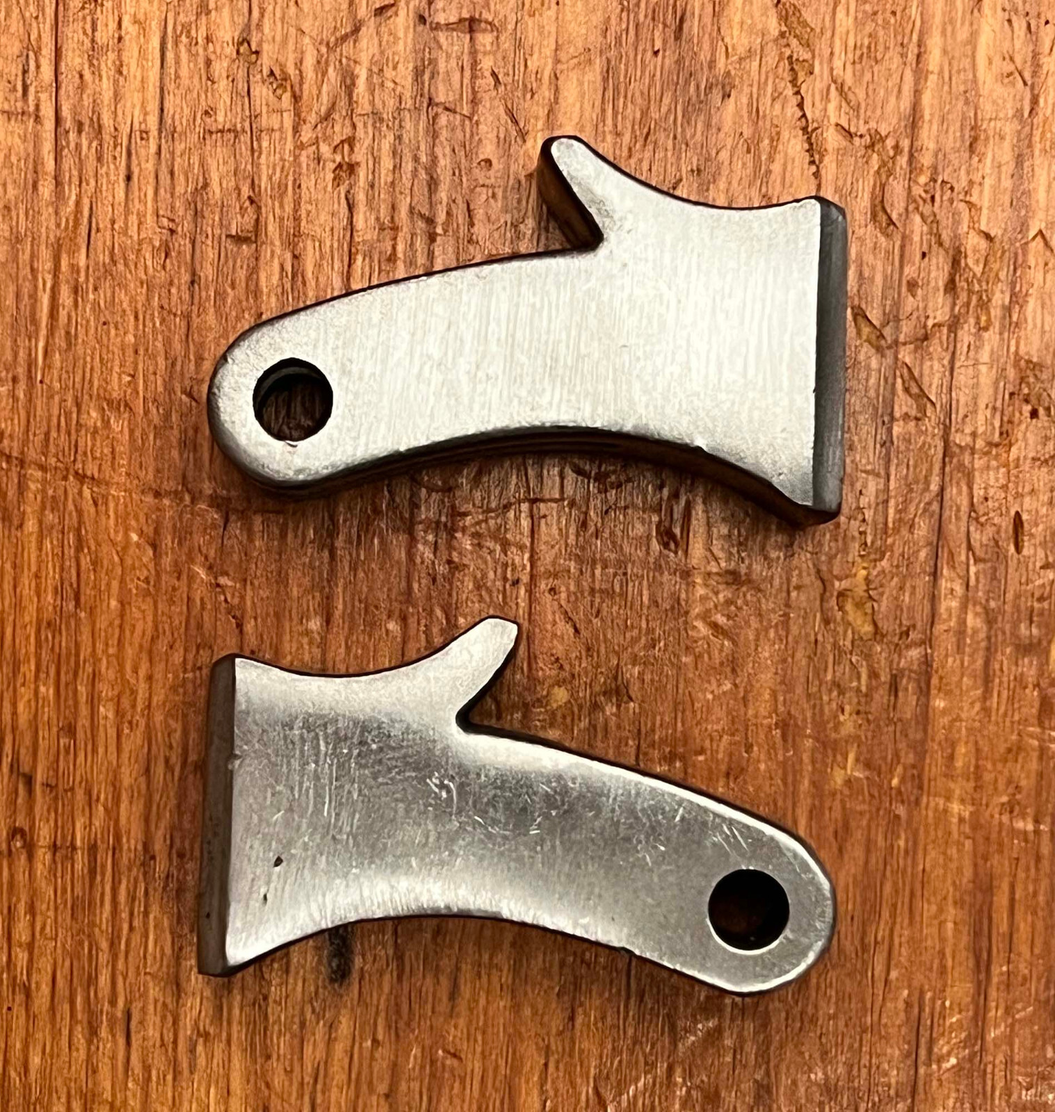 ROPER STYLE SPUR SHANKS, 1 PR 1 5/8" Cowboy Vaquero