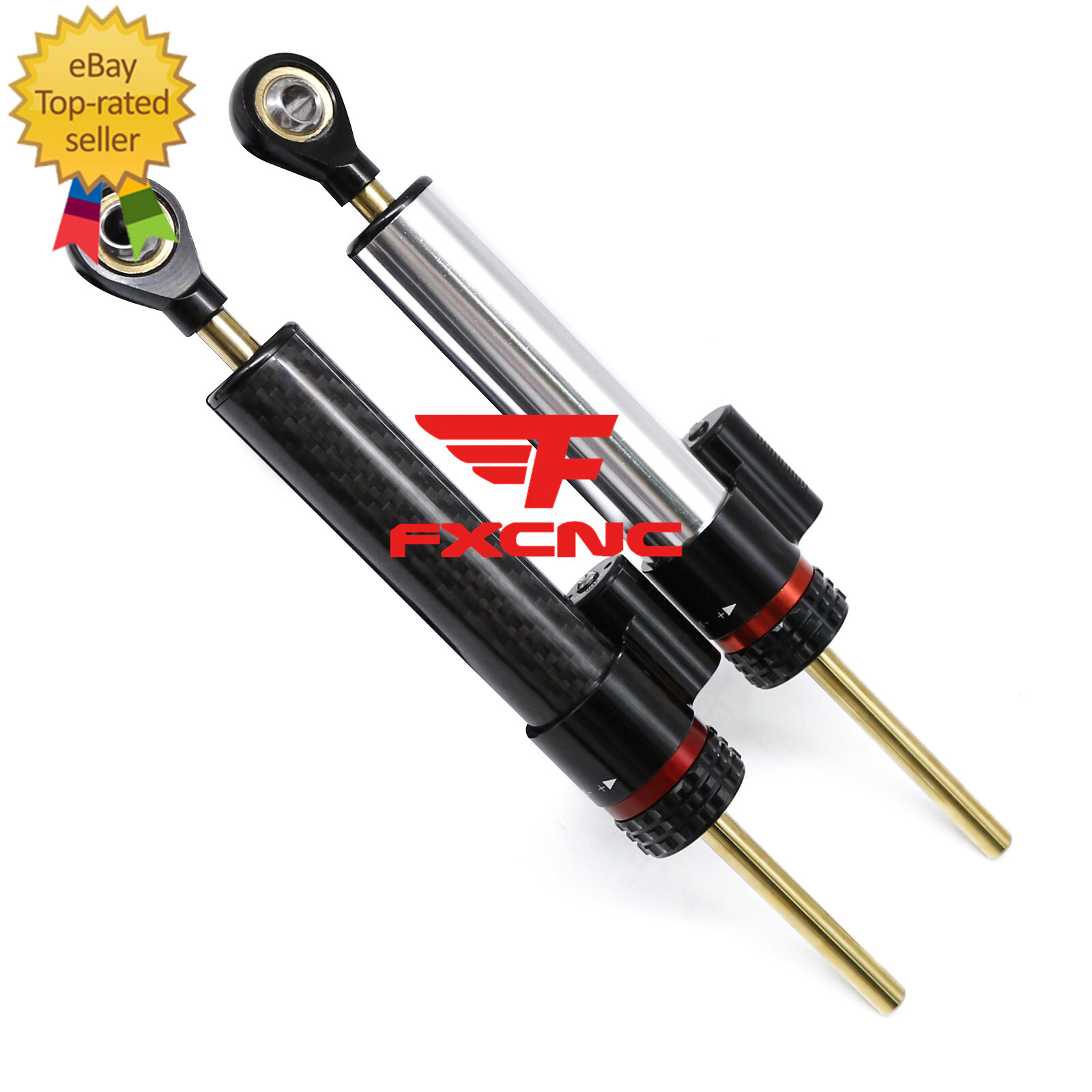 For Suzuki GSX-S1000 GSXS1000F 2016-2024 Carbon Steering Damper Bracket Mounting