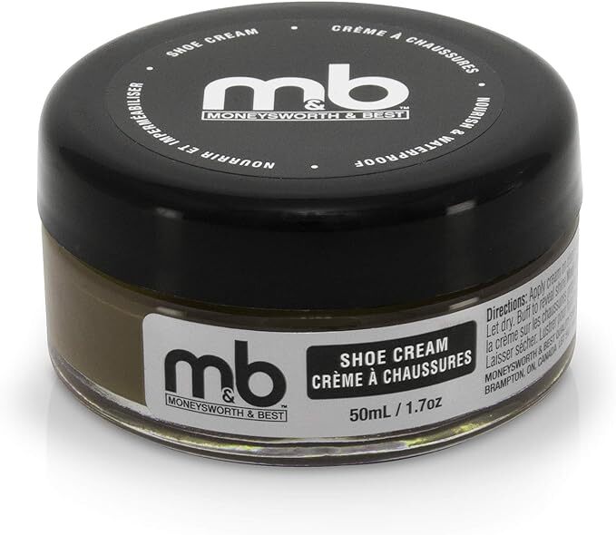 Moneysworth Best Boot & Shoe Cream Polish - 1.7 oz 50 ml (All Colors )