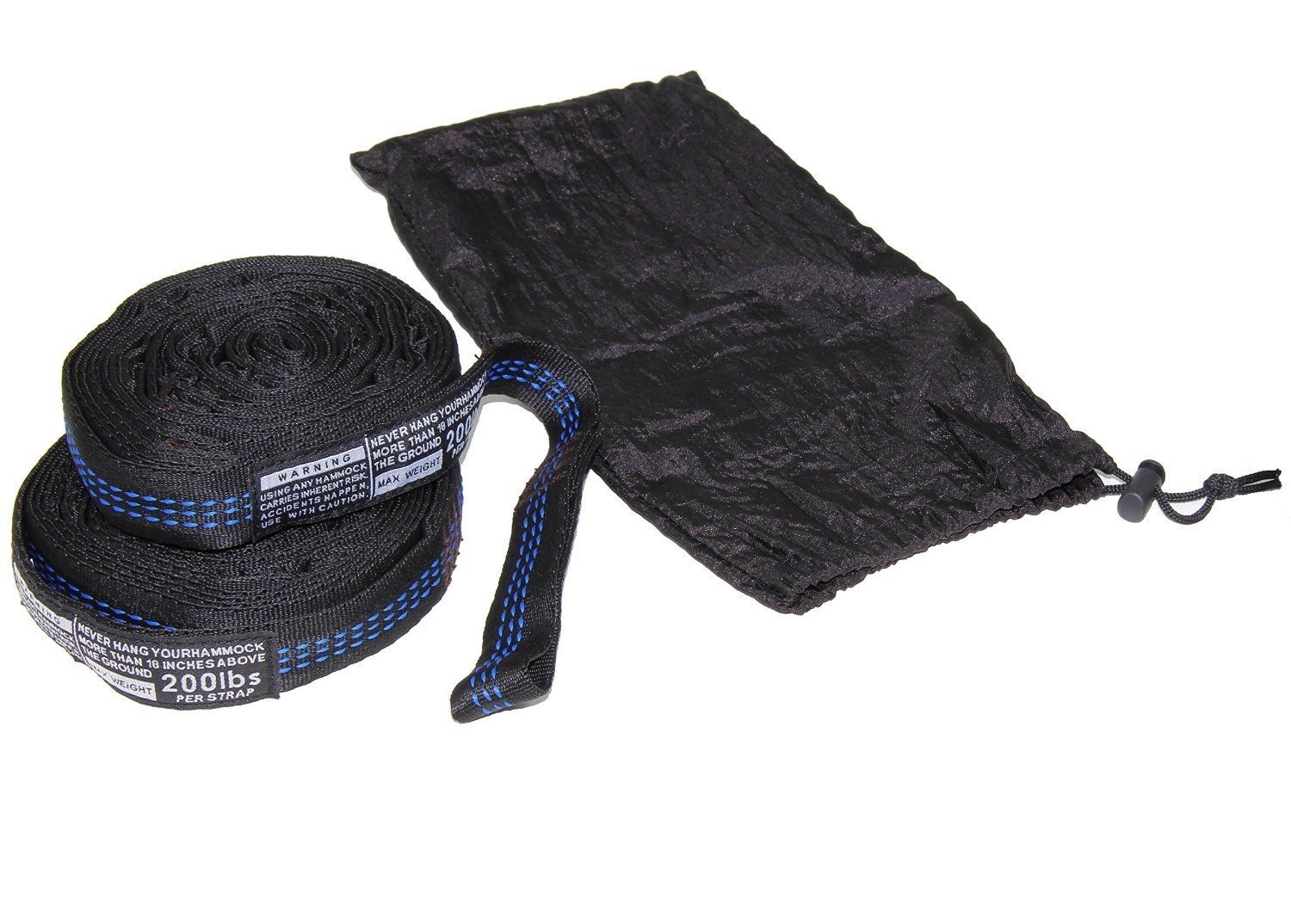 The Best Ultimate Atlas Polyester Hammock Hanging Straps set of 2 - Model:eNO-2S