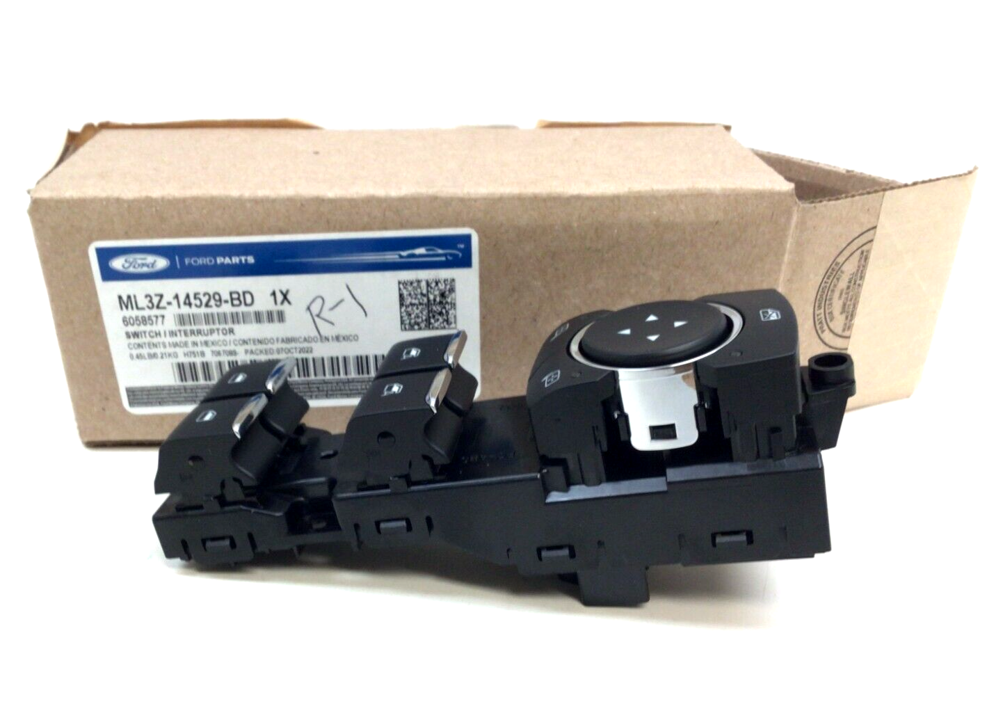 2021-2023 Ford F-150 front driver Power Window Master Mirror Adjust Switch OEM