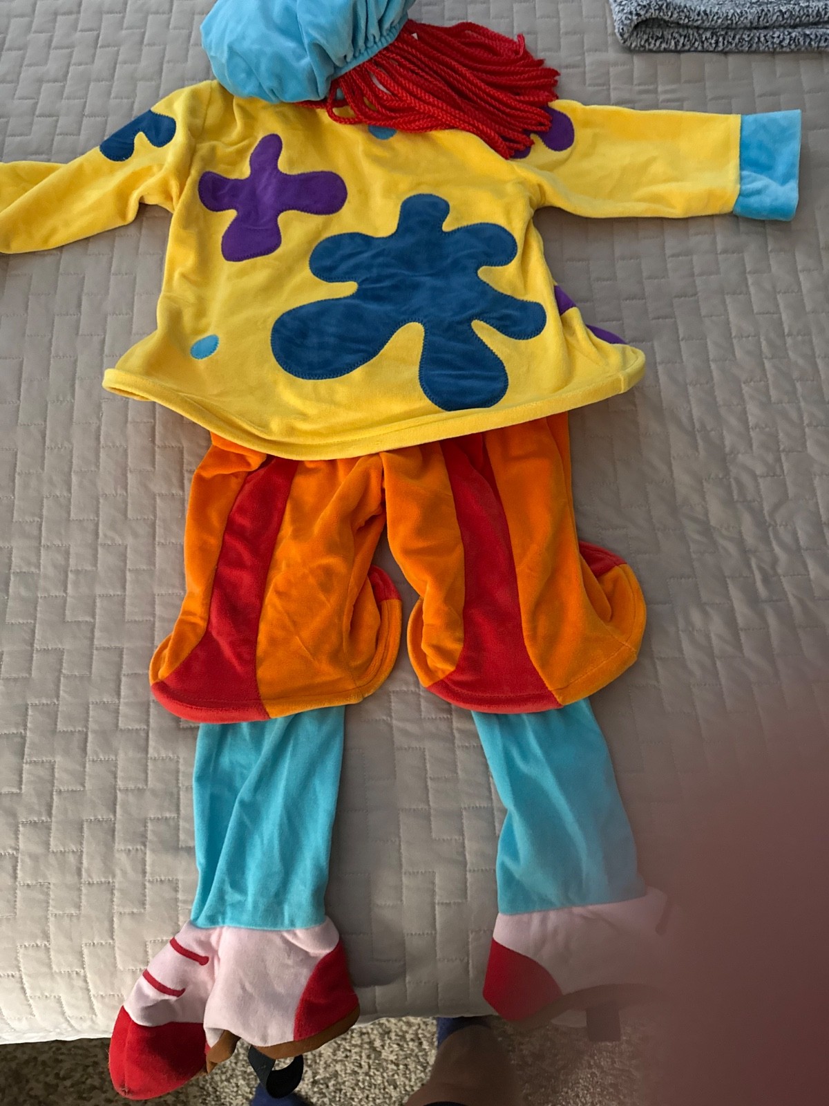 Disney Store Kids XS 4 5 JOJO CIRCUS CLOWN Halloween Costume Complete