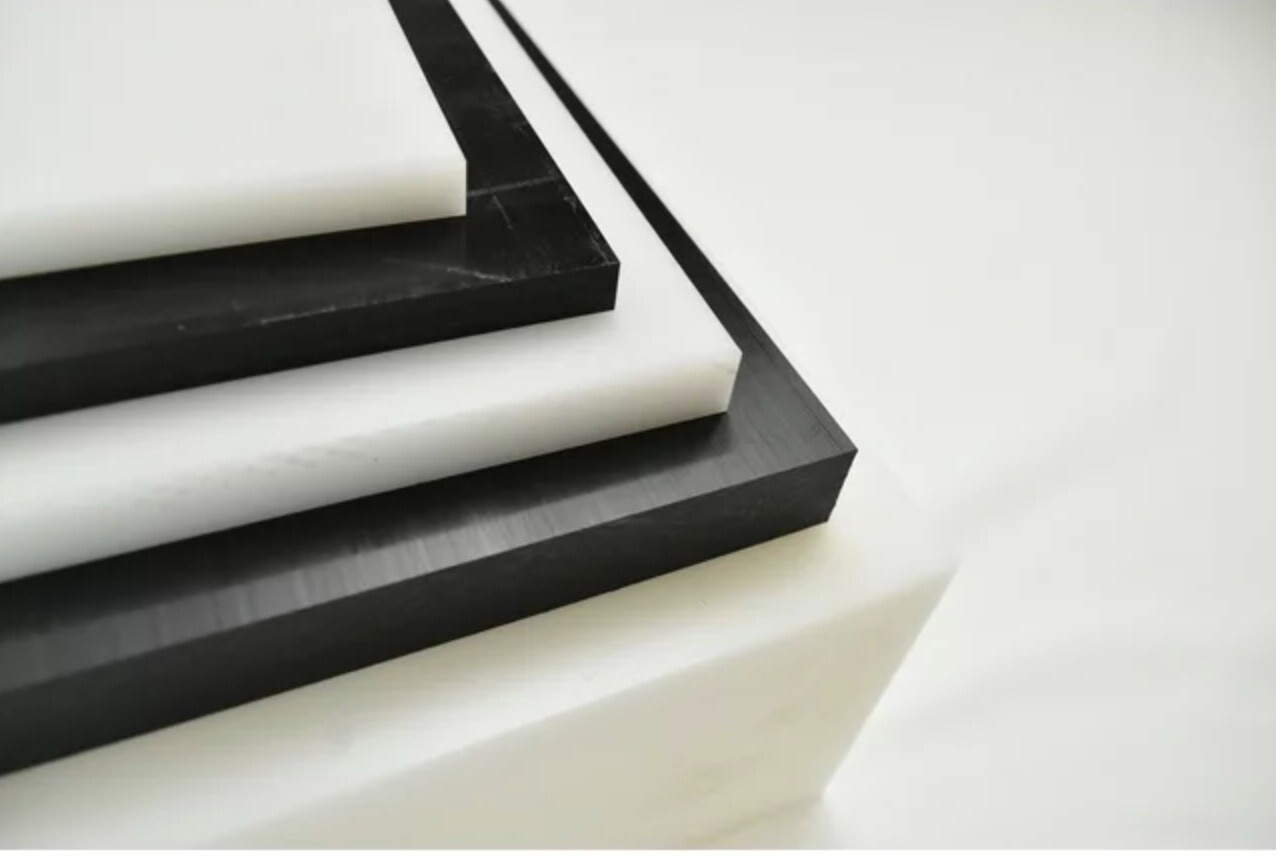 Acetal - Delrin Plastic 1-1/2" Sheet 1.50" x 24" x 24" - White Color