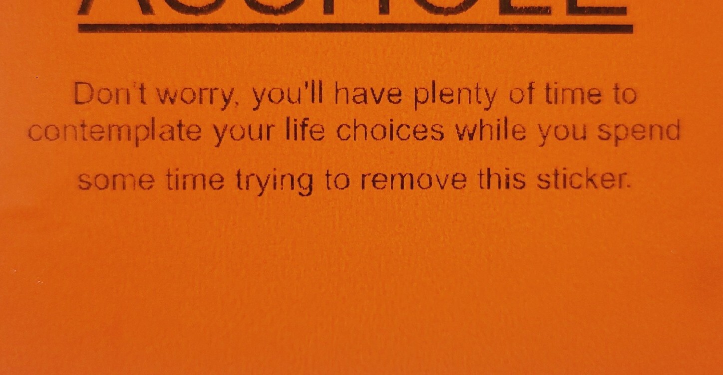 Bad Parking Stickers (20 Pack) Parking Violation Eggshell Sticker Hard to Remove