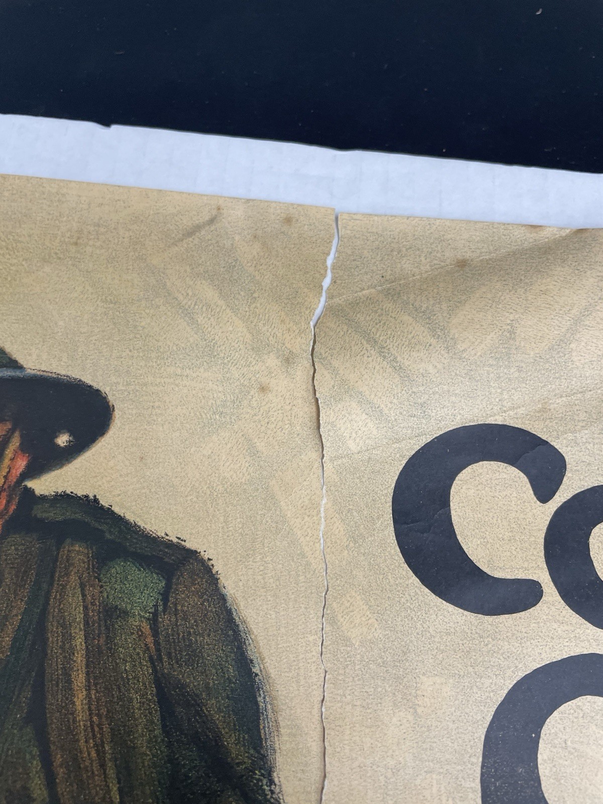 Original WWI War Poster, Come On! Buy More Liberty Bonds, Walter Whitehead, 1918