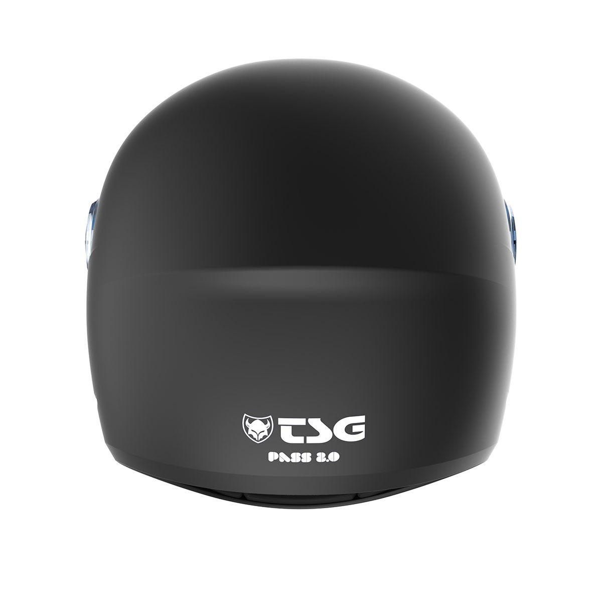 TSG Pass 2.0 Full Face Helmet , Downhill Skateboarding, M (56-58 cm), Black
